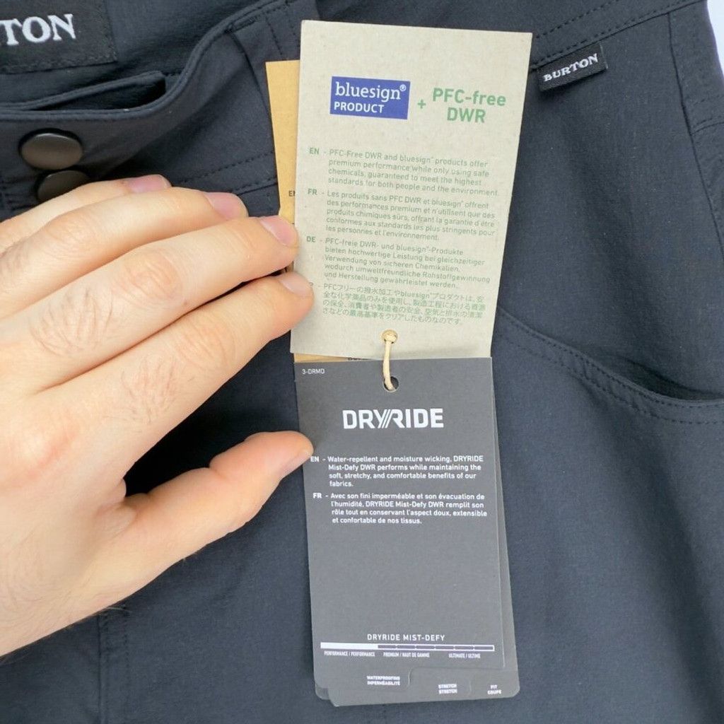 Burton NWT * BURTON Multipath pants Water Resistant black Size 27 Size 27" / US 4 / IT 40 - 10 Thumbnail