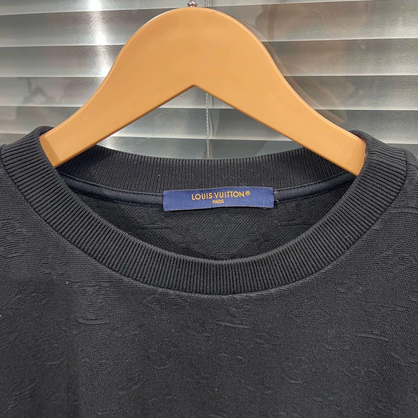 Louis Vuitton LV Black Monogram All-Over Print Short Sleeve Tee Size US M / EU 48-50 / 2 - 3 Thumbnail