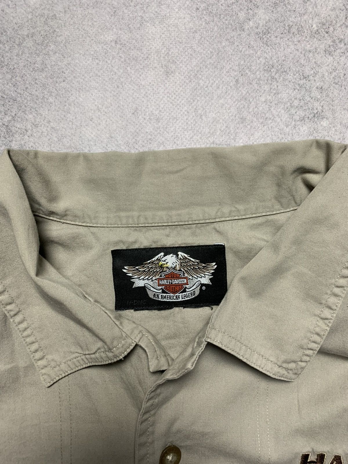 Harley Davidson Vintage Y2K Harley Davidson Racing Motorcycle Shirt Size US XL / EU 56 / 4 - 4 Thumbnail