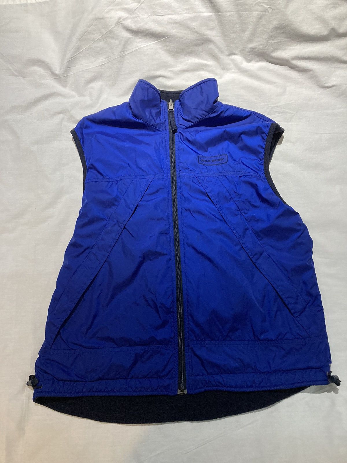 image of Polo Ralph Lauren Vintage Polo Sport Vest, Men’S Size Medium in Blue, Men's