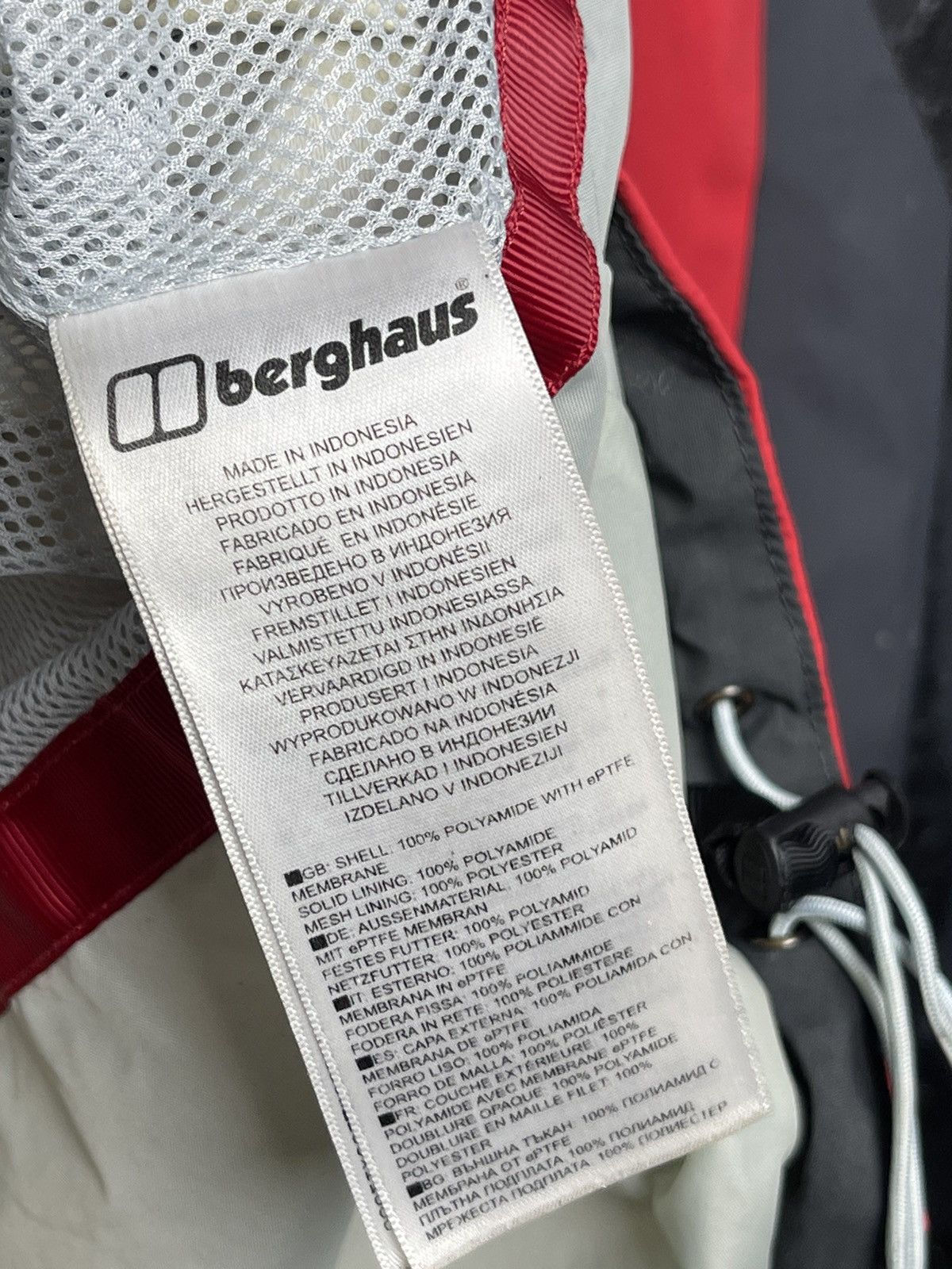 Berghaus Berghaus Gore-Tex Outdoor Red Full Zip Jacket Men’s Size L Size US L / EU 52-54 / 3 - 22 Thumbnail