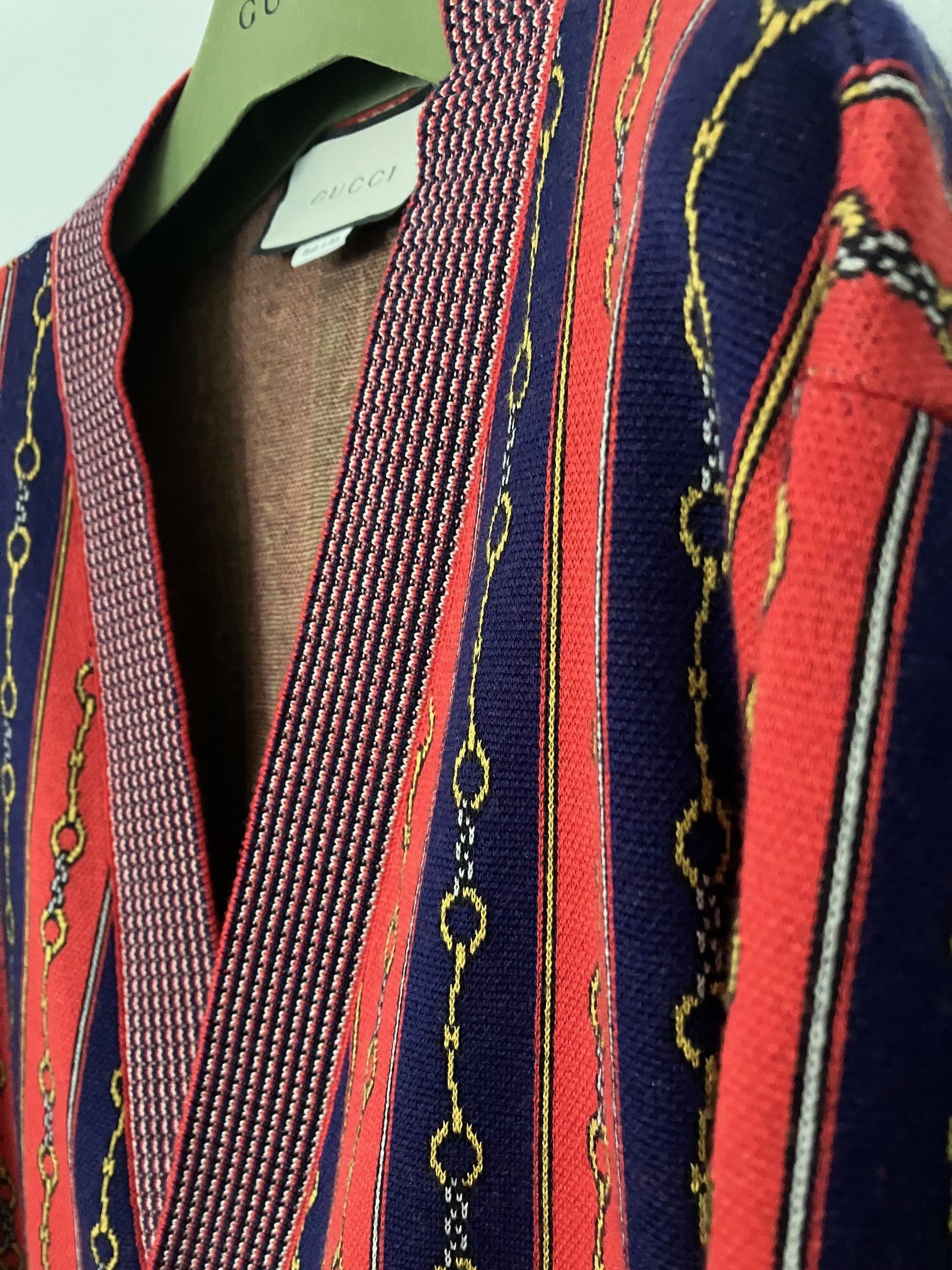 Gucci Gucci Cashmere Blend Horsebit Cardigan Size US M / EU 48-50 / 2 - 2 Thumbnail