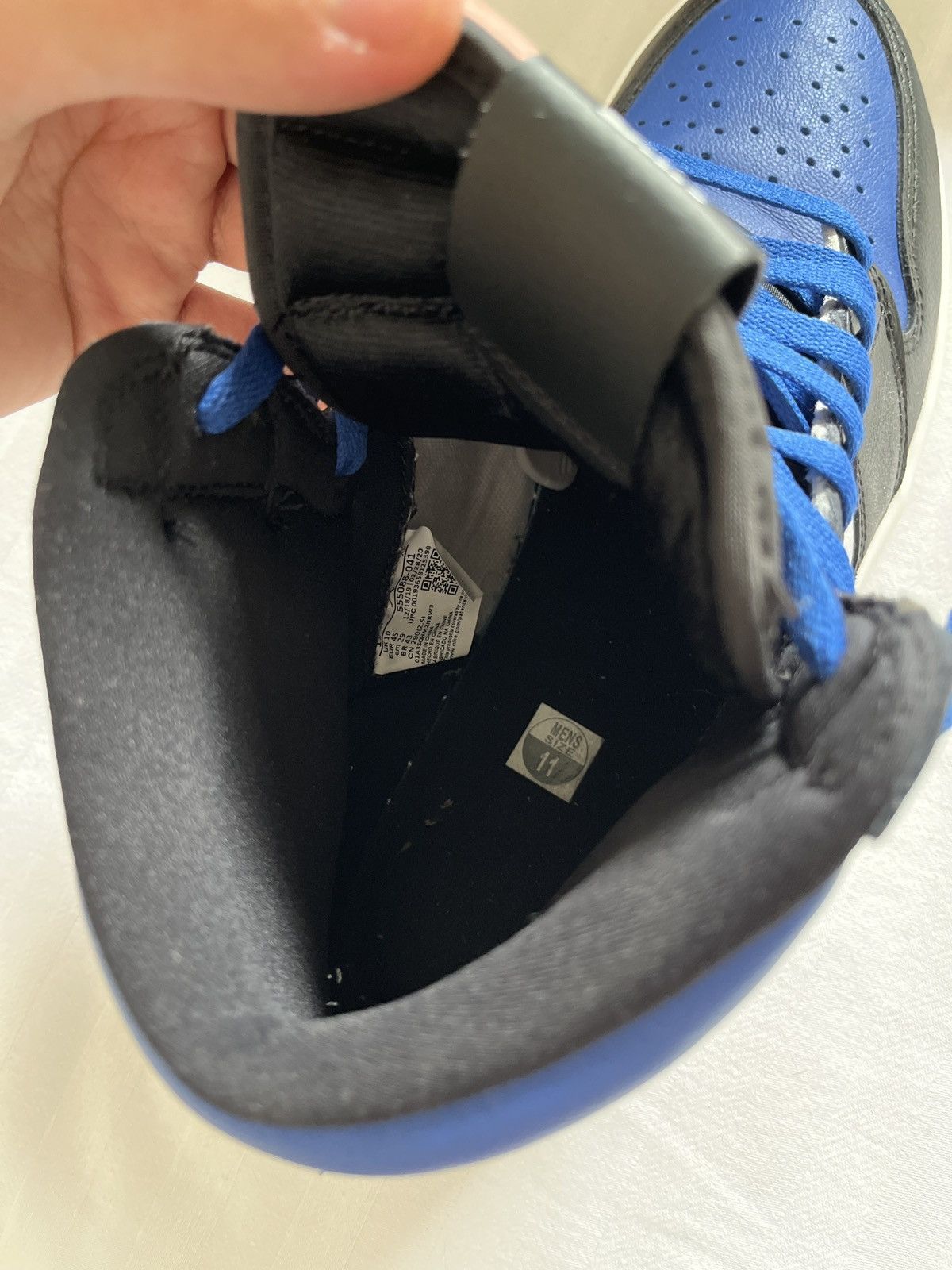Nike Air Jordan 1 Retro High OG Game Royal Size US 11 / EU 44 - 4 Thumbnail