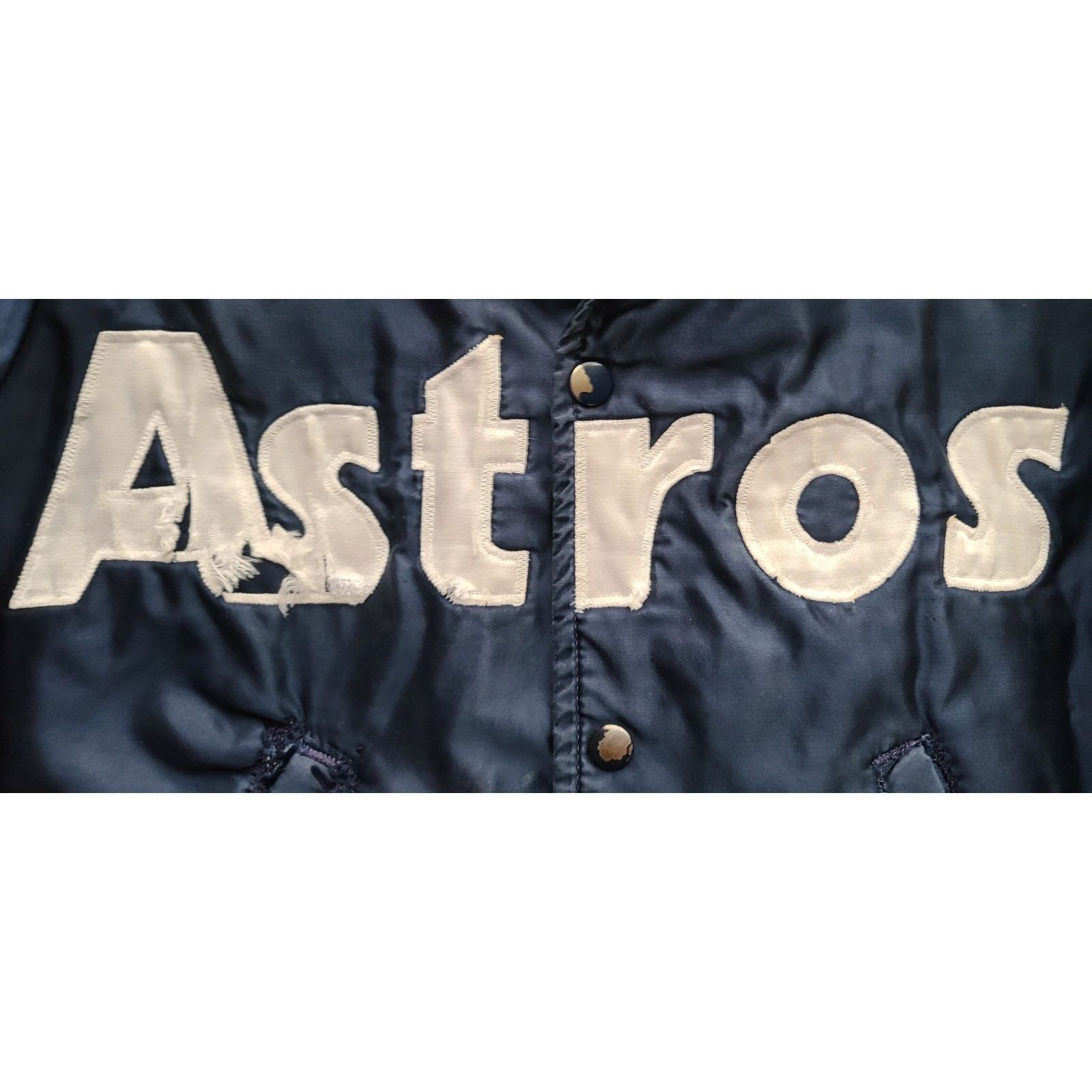 MLB × Starter Houston Astros 80s STARTER satin bomber Rainbow M navy MLB Size US S / EU 44-46 / 1 - 10 Thumbnail