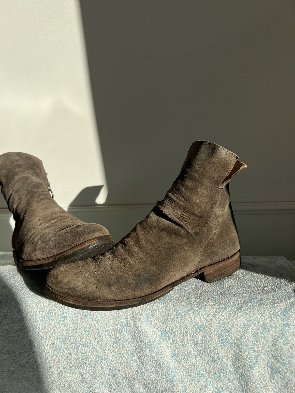 Fiorentini + Baker FIORENTINI+BAKER ELF Suede Leather Boots Guidi style Size US 8.5 / EU 41-42 - 7 Thumbnail