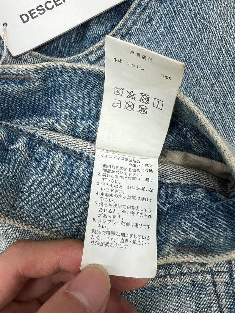 Descendant DCDT DESCENDANT Okayama Distressed Denim Pants Size US 30 / EU 46 - 3 Thumbnail