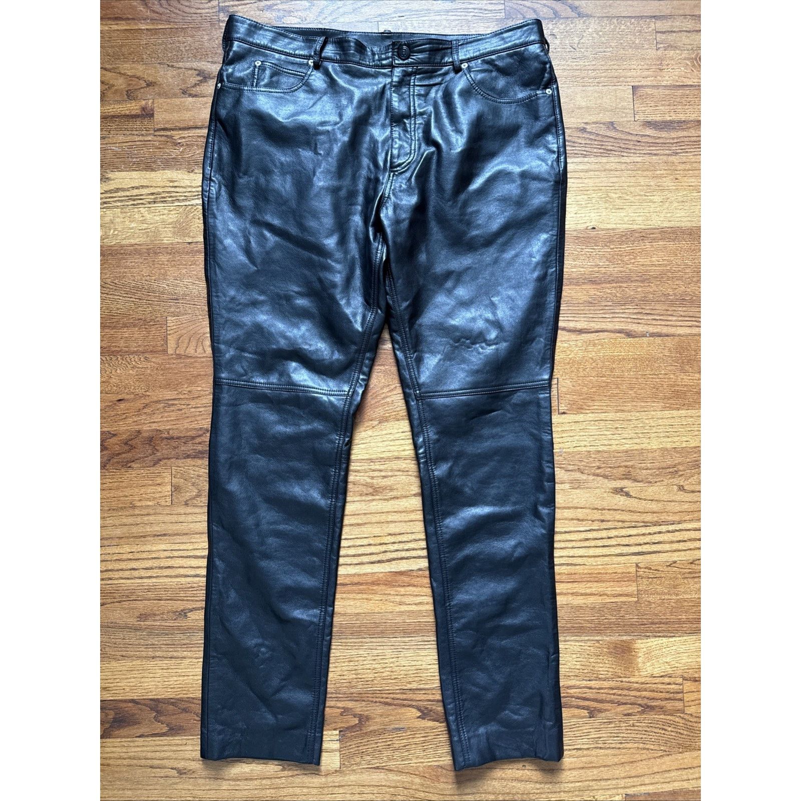 Martine Rose MARTINE ROSE Straight cut PANTS size XL black Size US 40 / EU 56 - 1 Thumbnail