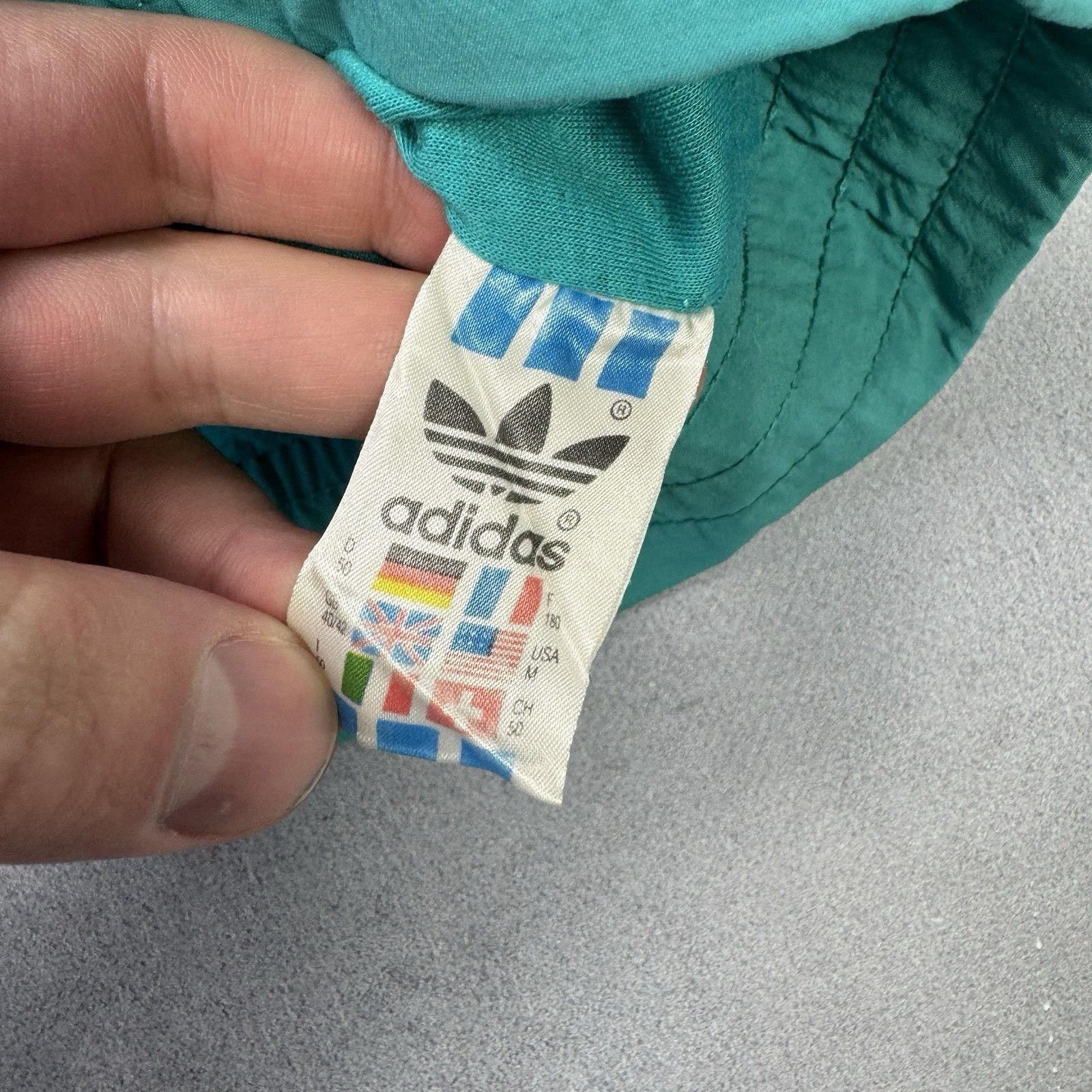 Adidas Vintage Adidas 90s Track Jacket Multicolour Men Size M Size US M / EU 48-50 / 2 - 9 Thumbnail