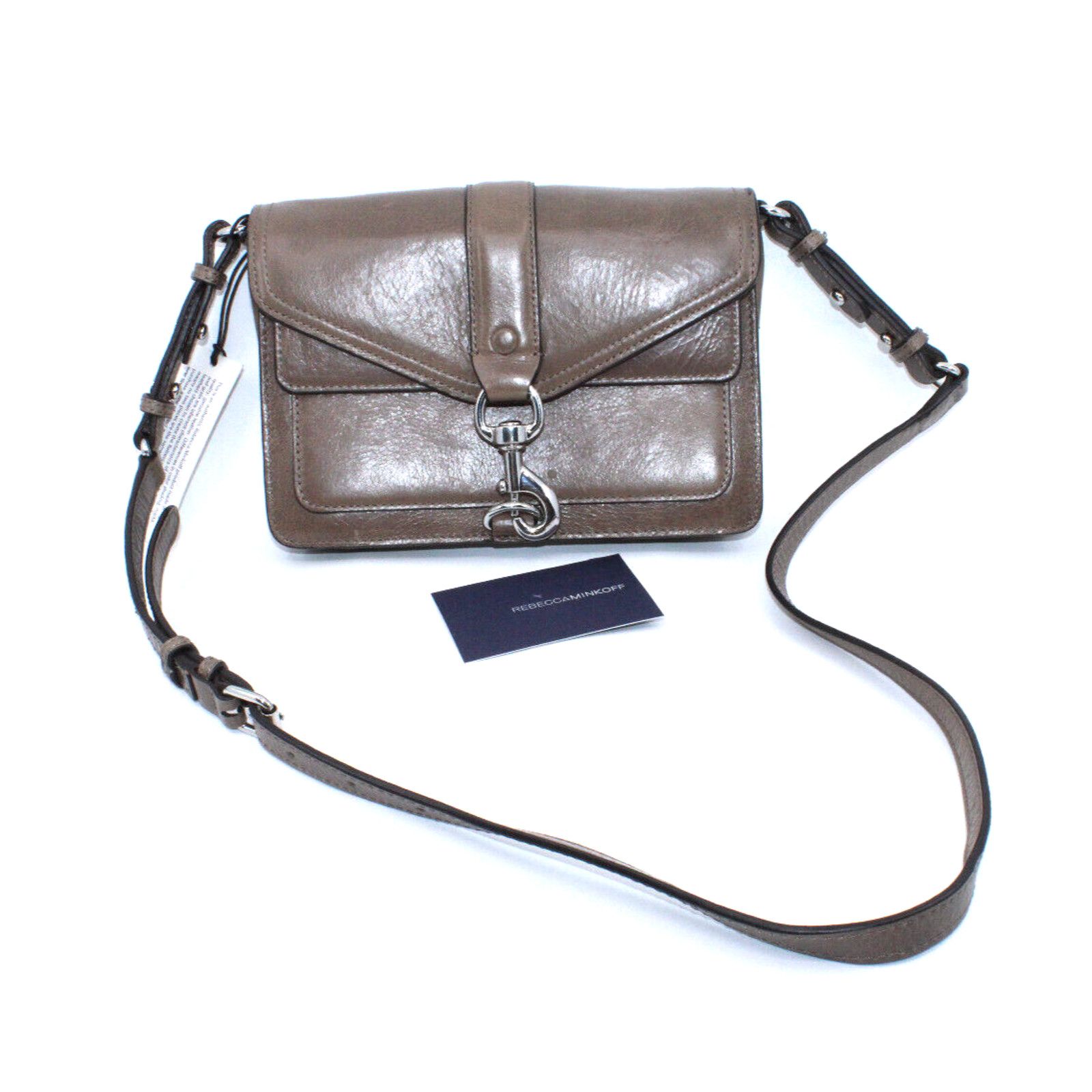 Rebecca Minkoff New REBECCA MINKOFF Hudson Motto Crossbody Handbag Bag $198 Size ONE SIZE - 1 Thumbnail