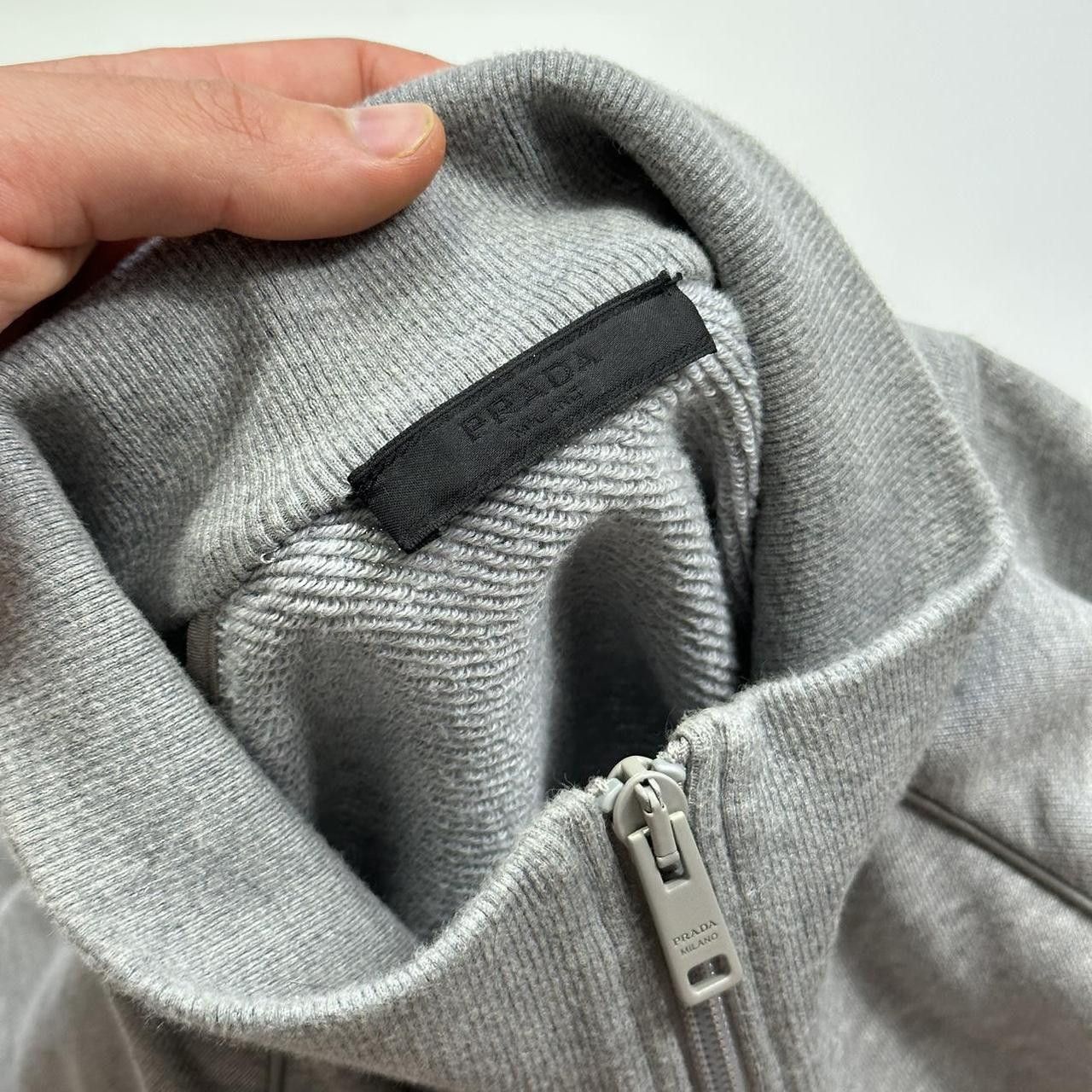 Prada Prada Milano 2017 Nylon Panelled Cotton Track Jacket - M/L Size US L / EU 52-54 / 3 - 6 Thumbnail