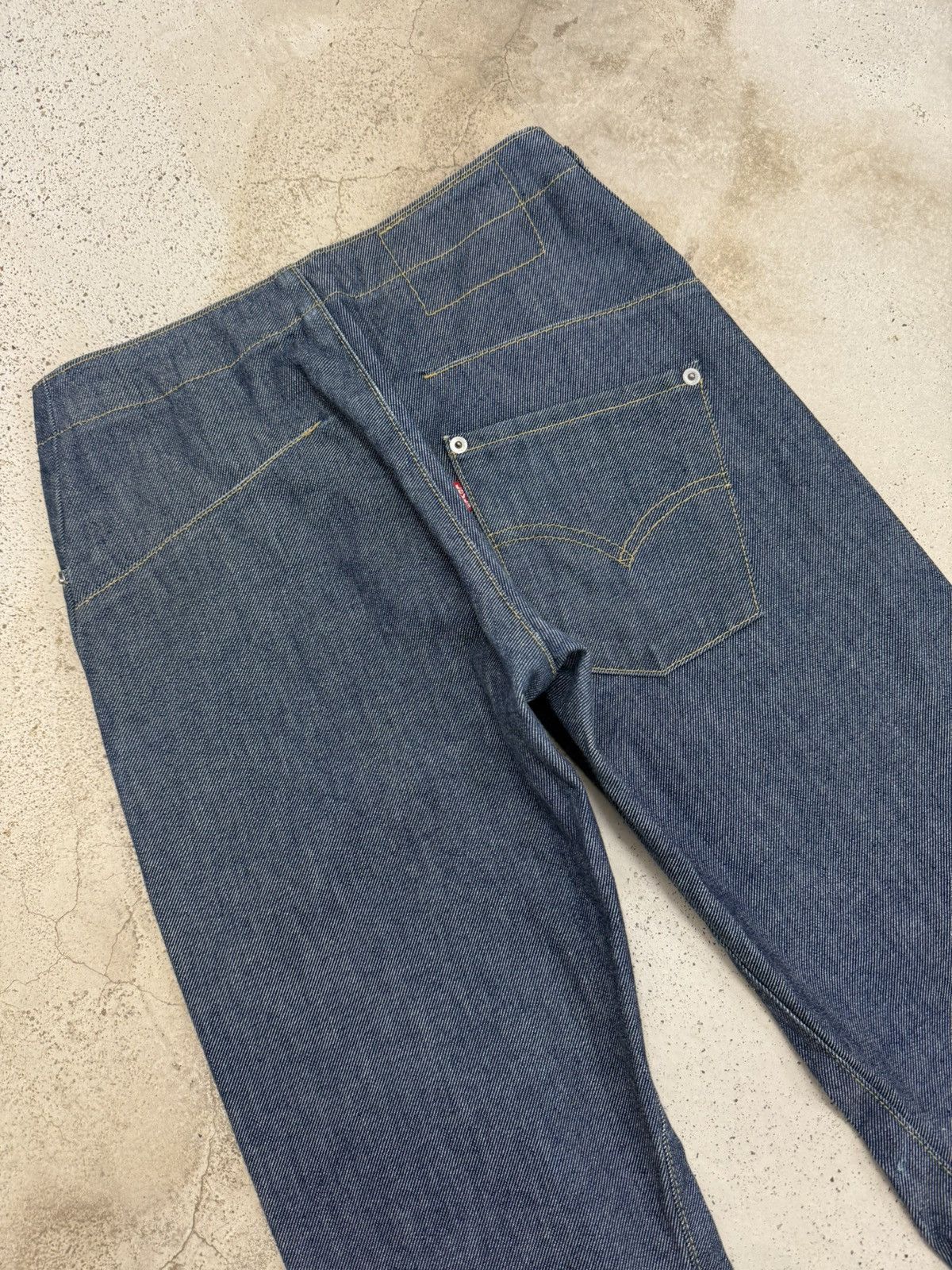 Levi's Levis Engineered Jeans Slim Unisex Denim Pants Size 25" / US 0 / IT 36 - 10 Thumbnail