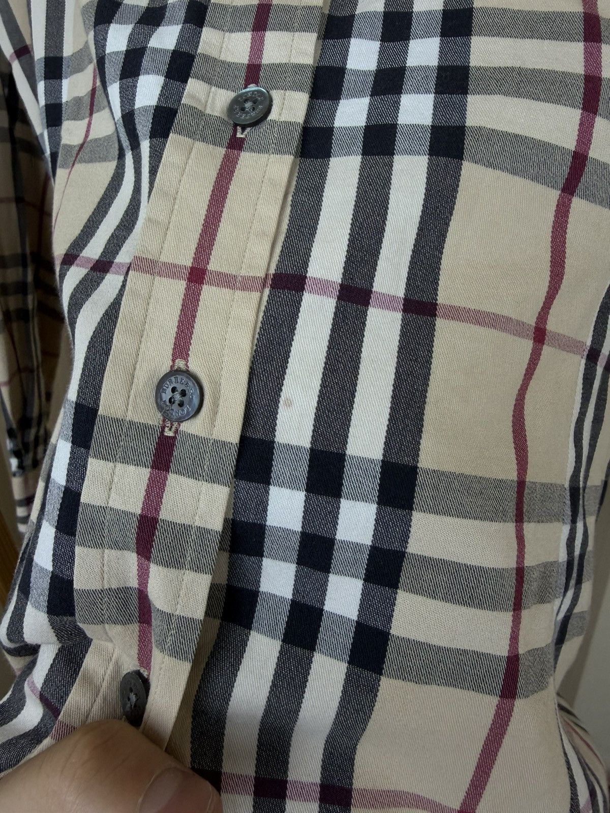 Burberry Burberry Brit slim fit nova check shirt button down women Size S / US 4 / IT 40 - 15 Thumbnail