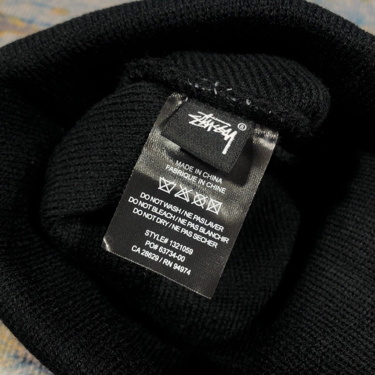 Stussy × Vintage Stussy Design Corp Cuff Beanie Size ONE SIZE - 4 Thumbnail