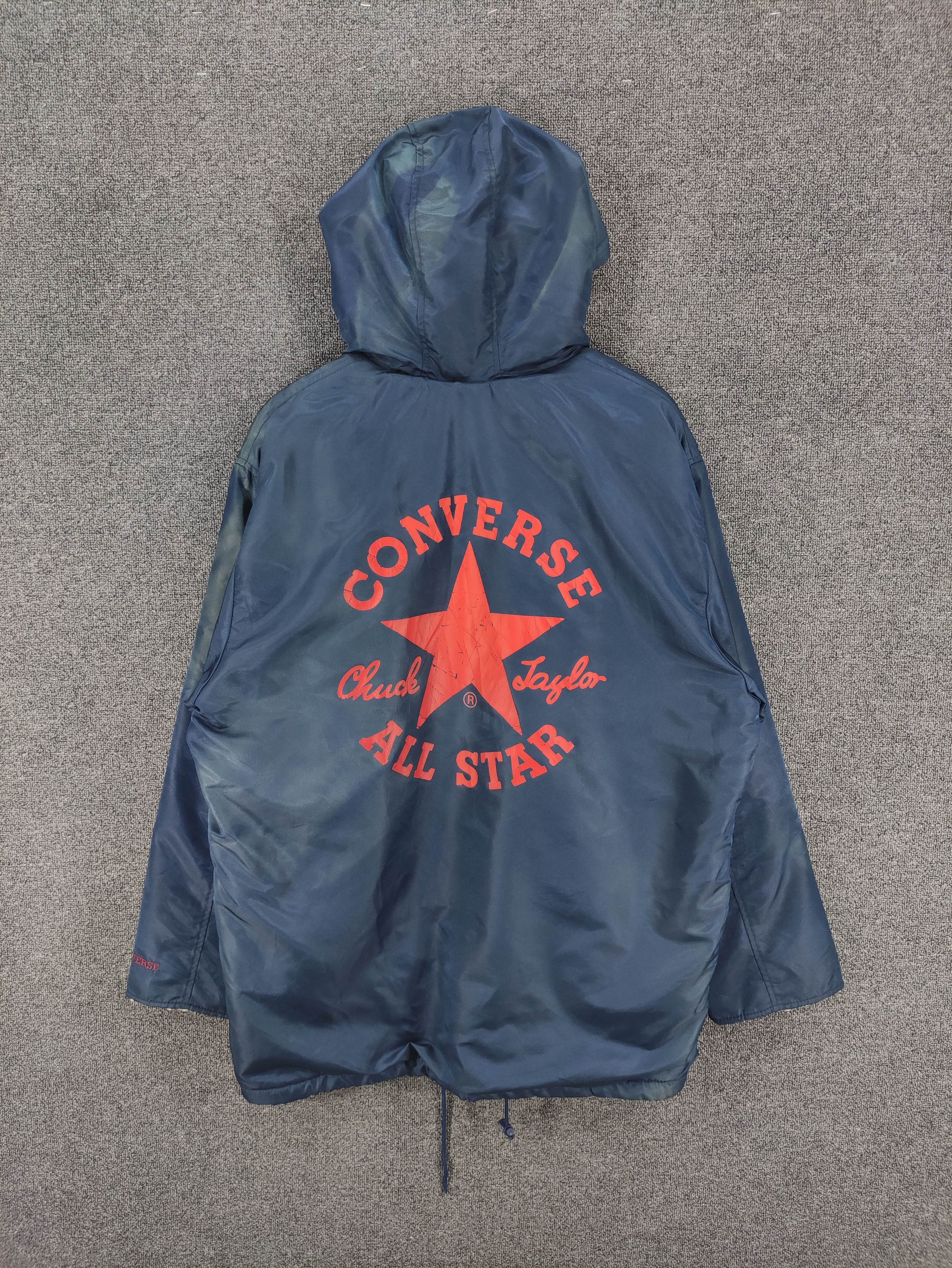 Converse Vintage Converse Faded Jacket Big Logo Pull Over Hoodie Size US XL / EU 56 / 4 - 15 Thumbnail