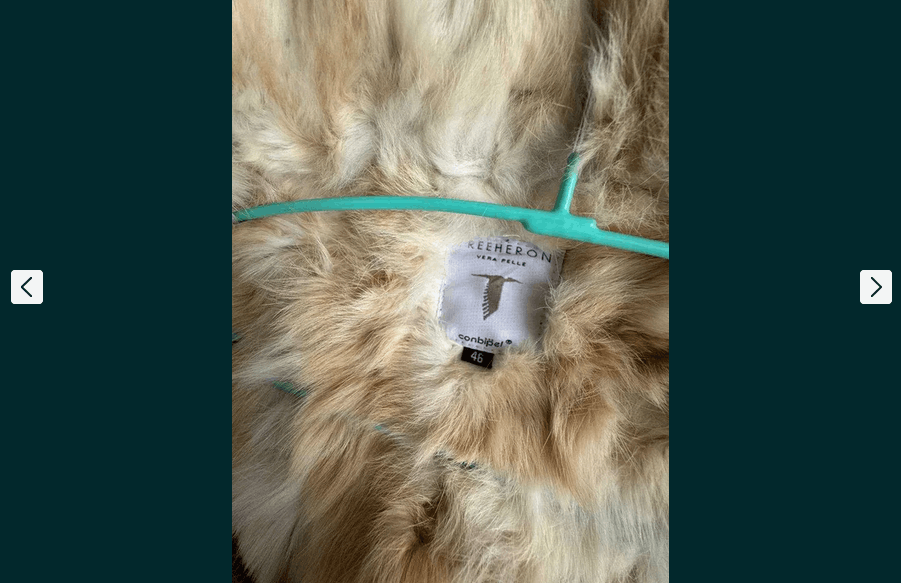 Other Rabbit fur brown leather shearling coat it sz 46 Size M / US 6-8 / IT 42-44 - 3 Thumbnail