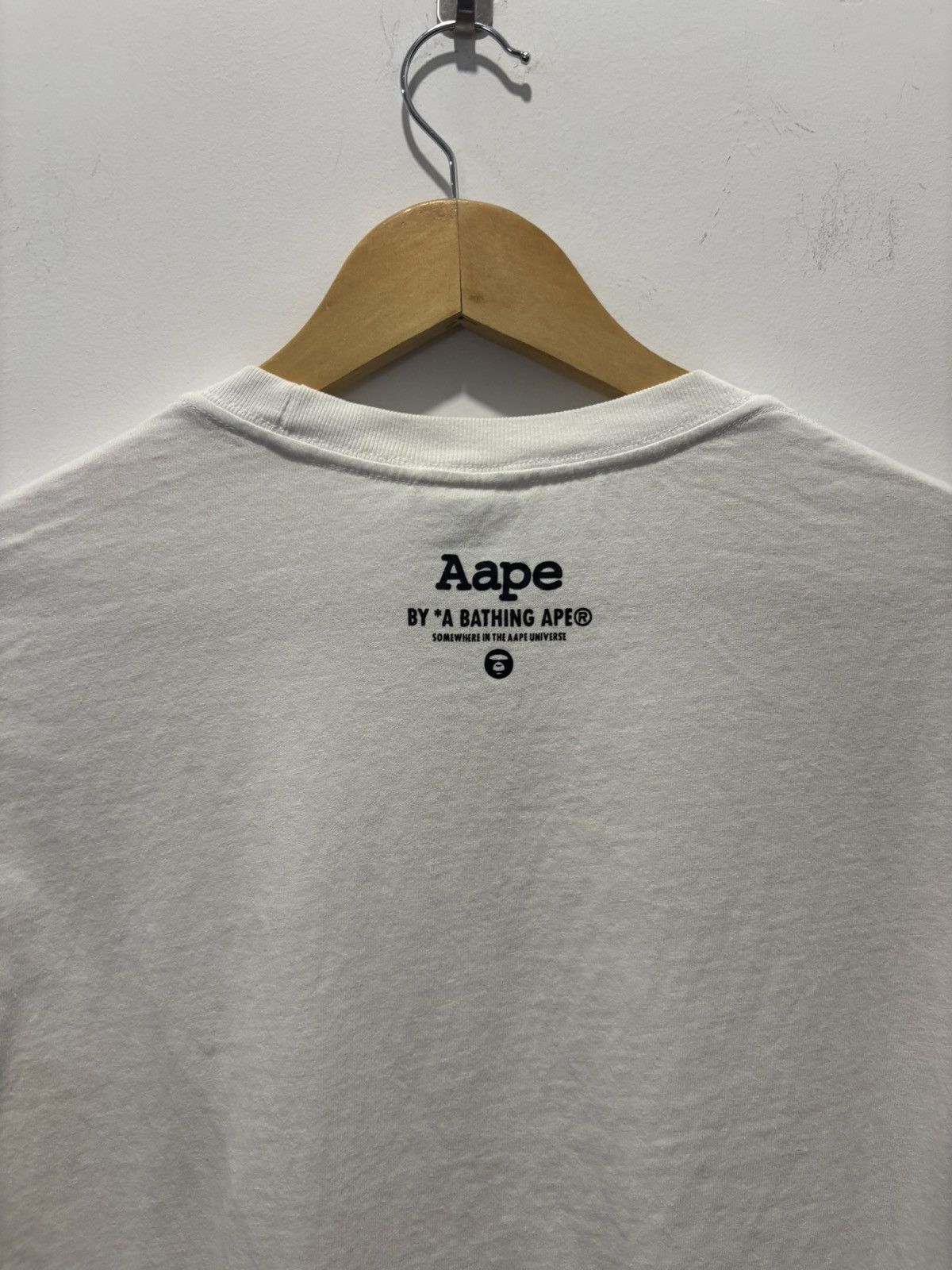 Aape × Bape Aape by A Bathing Ape Longsleeve Tshirt Size US S / EU 44-46 / 1 - 2 Thumbnail