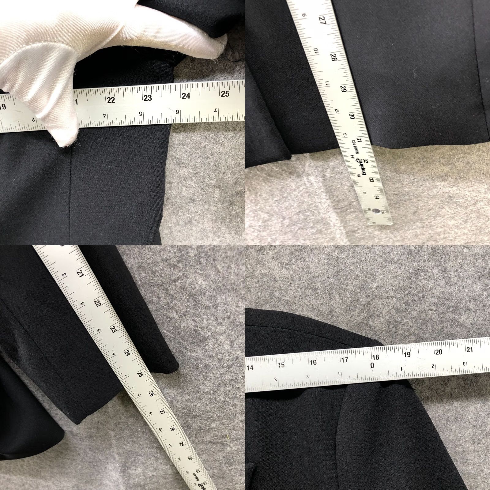 Joie Joie Oversized Blazer Womens XL Black Double Breasted Notch Collar Longline Blazer Jacket Coat Womens XL Black Size XL / US 12-14 / IT 48-50 - 8 Thumbnail