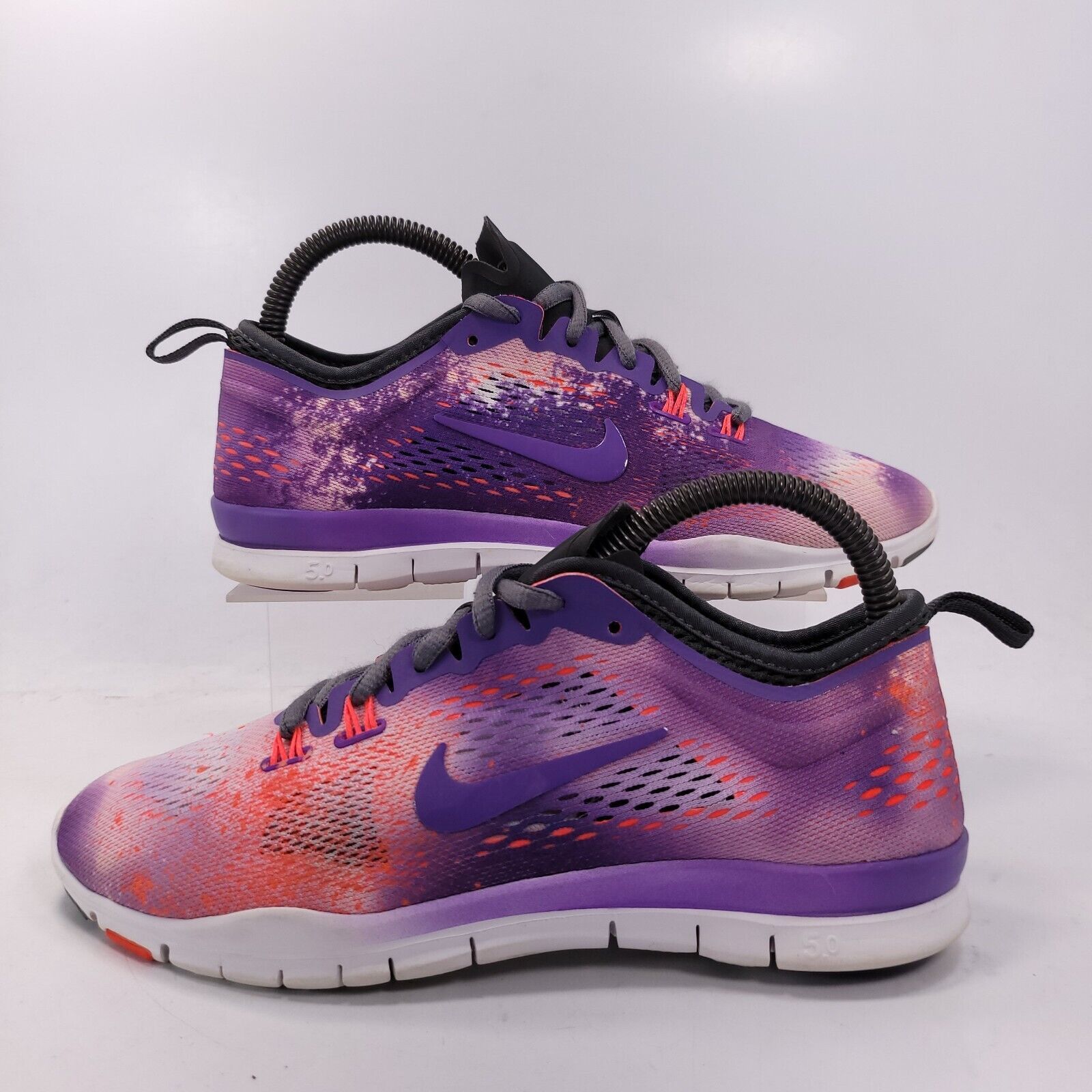 Nike Nike Free TR Fit 4 Shoe Womens Size 6.5 629832-101 Purple Size US 6.5 / IT 36.5 - 5 Thumbnail