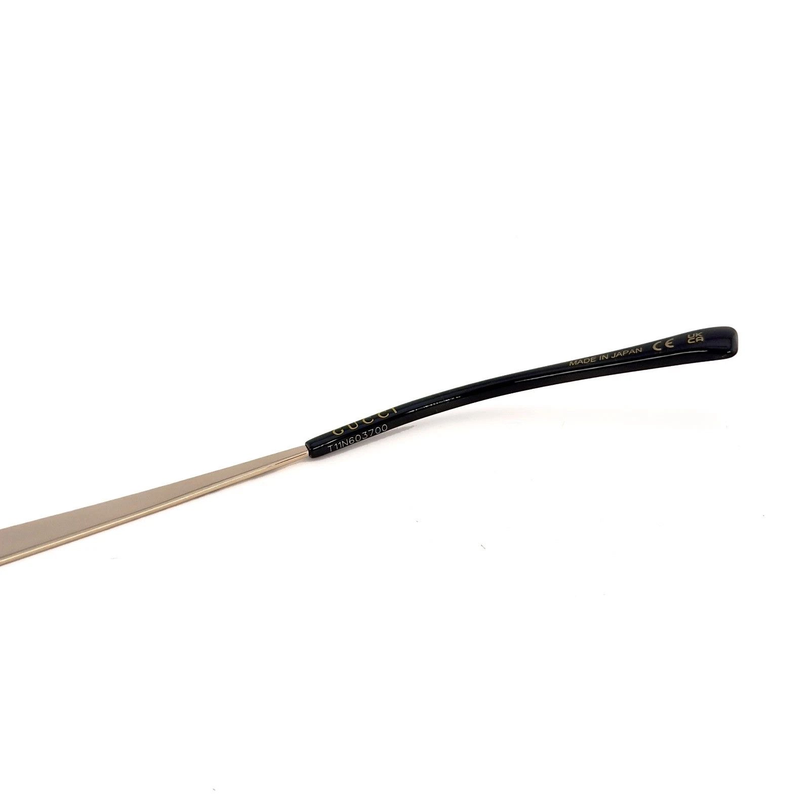 Gucci GUCCI GG1853O 1853 Gold Monogram Optical Eyeglasses 001 Size ONE SIZE - 7 Thumbnail