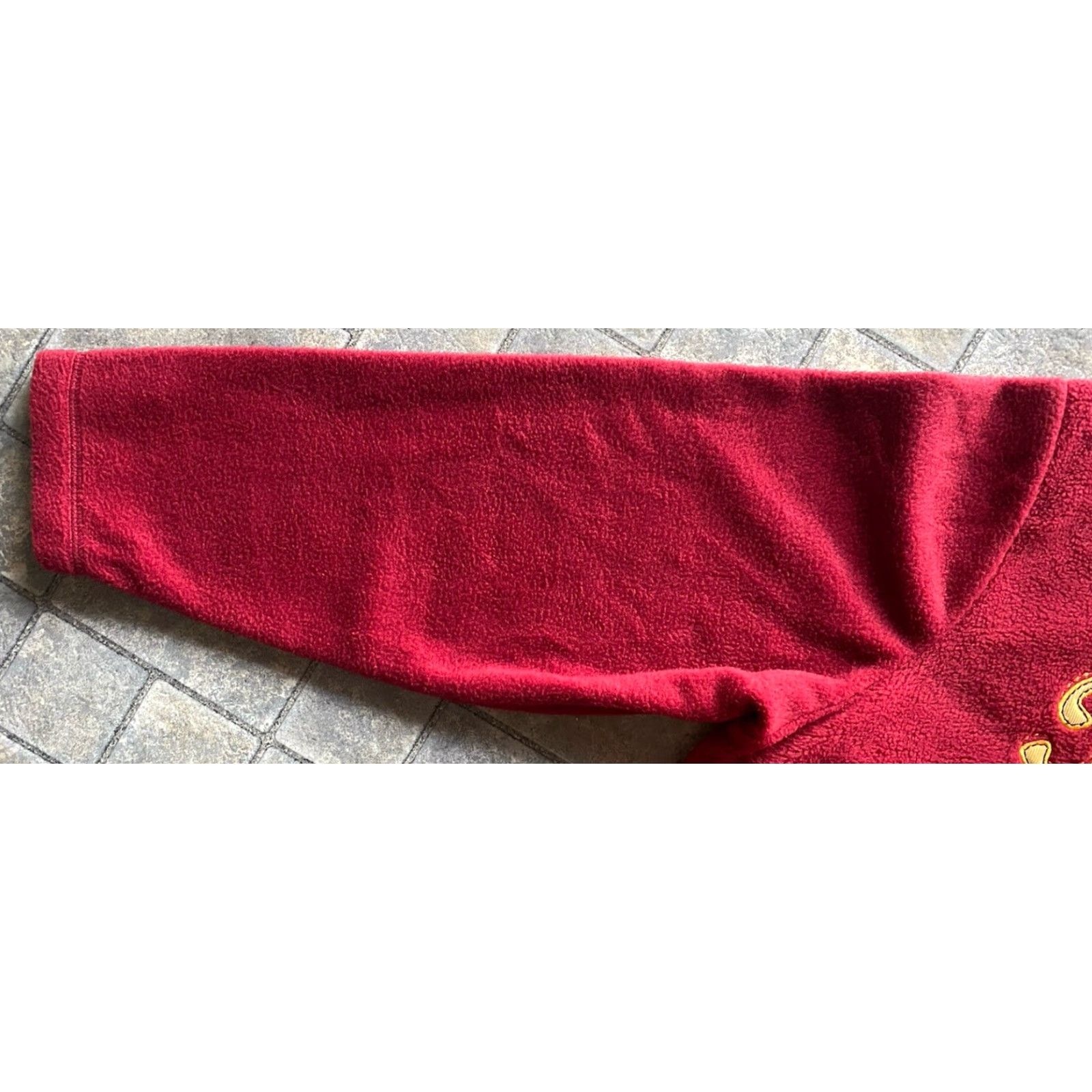 Disney VINTAGE Disney Tigger Hoodie Womens 2X Red Fleece Pullover 1/4 Zip Winnie the Pooh NEW WITH TAGS Size XXL / US 16-18 / IT 52-54 - 6 Thumbnail
