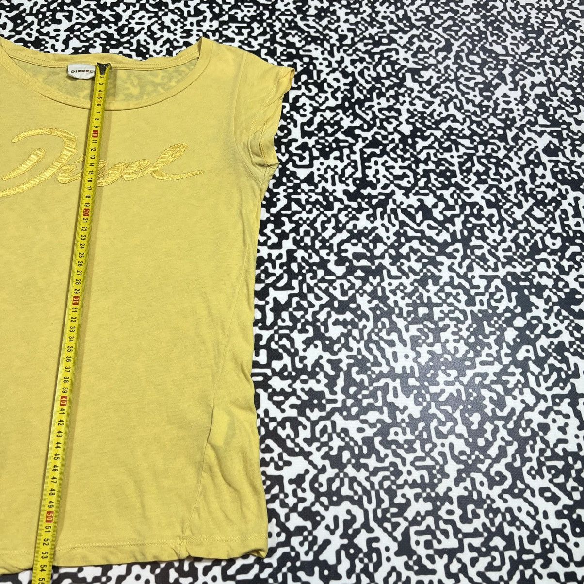 Diesel Vintage Y2K Diesel Big Logo Retro Casual T-shirt 90s Style Size S / US 4 / IT 40 - 12 Thumbnail