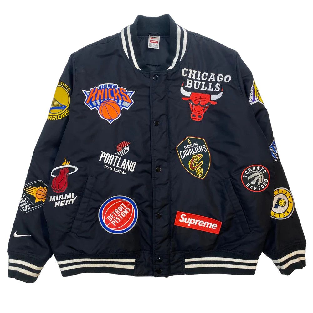 image of Nike Nba Teams Warm Up Jacket Black, Men's (Size XL)