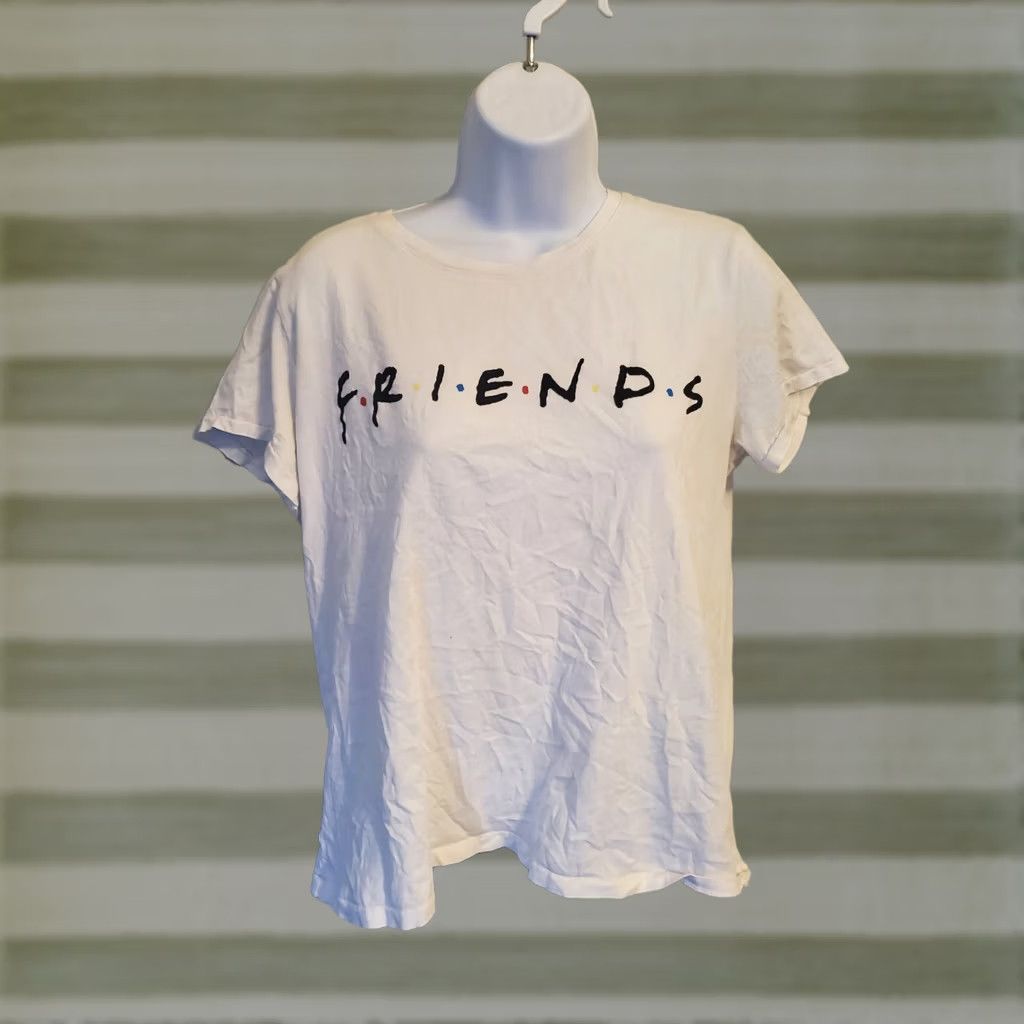 H&M H&M Friends TV Show Logo T Shirt Women’s Size M White Size M / US 6-8 / IT 42-44 - 1 Preview