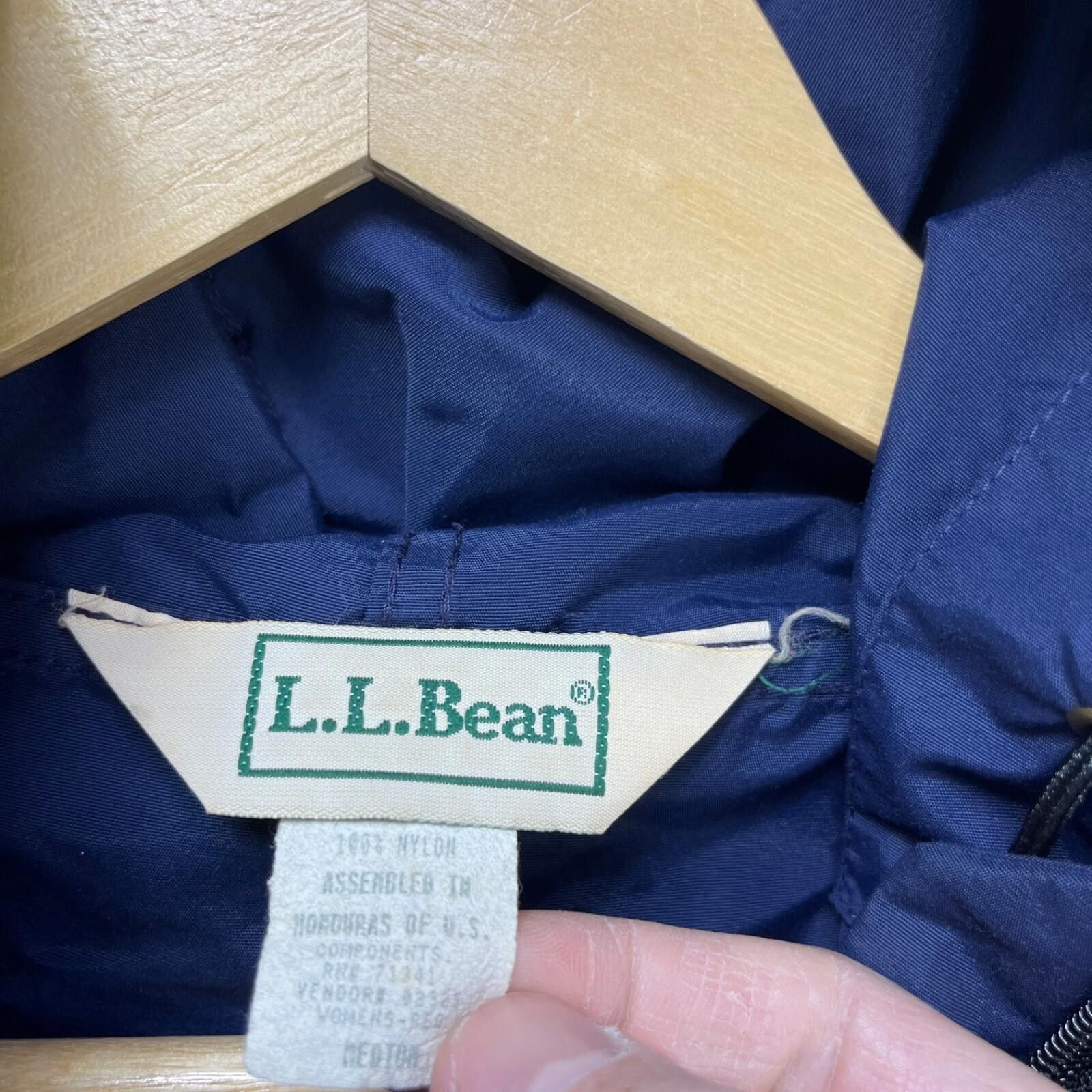 L.L. Bean Vintage 90s LL Bean Pullover Anorak Hooded Jacket Medium Size US M / EU 48-50 / 2 - 4 Thumbnail