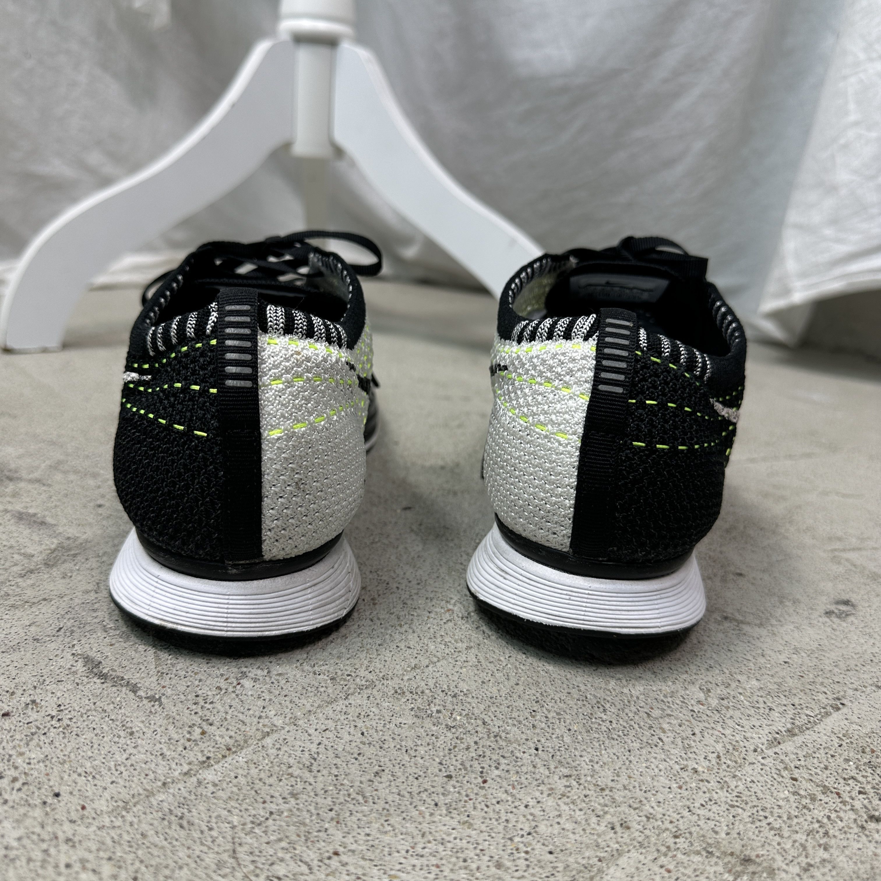 Nike Vintage Sporty Nike Racer Flyknit Orca Volt Sneakers Y2K Size US 11.5 / EU 44-45 - 6 Thumbnail