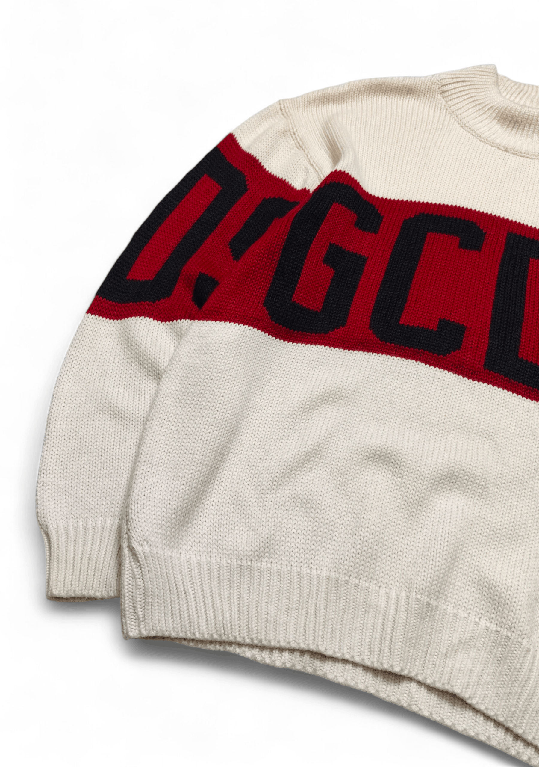 GCDS GCDS Logo Knitted Sweater Size US M / EU 48-50 / 2 - 2 Thumbnail