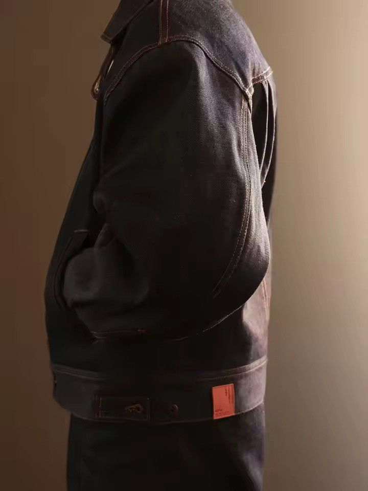 Japanese Brand Dark Denim Jacket Size US M / EU 48-50 / 2 - 4 Thumbnail