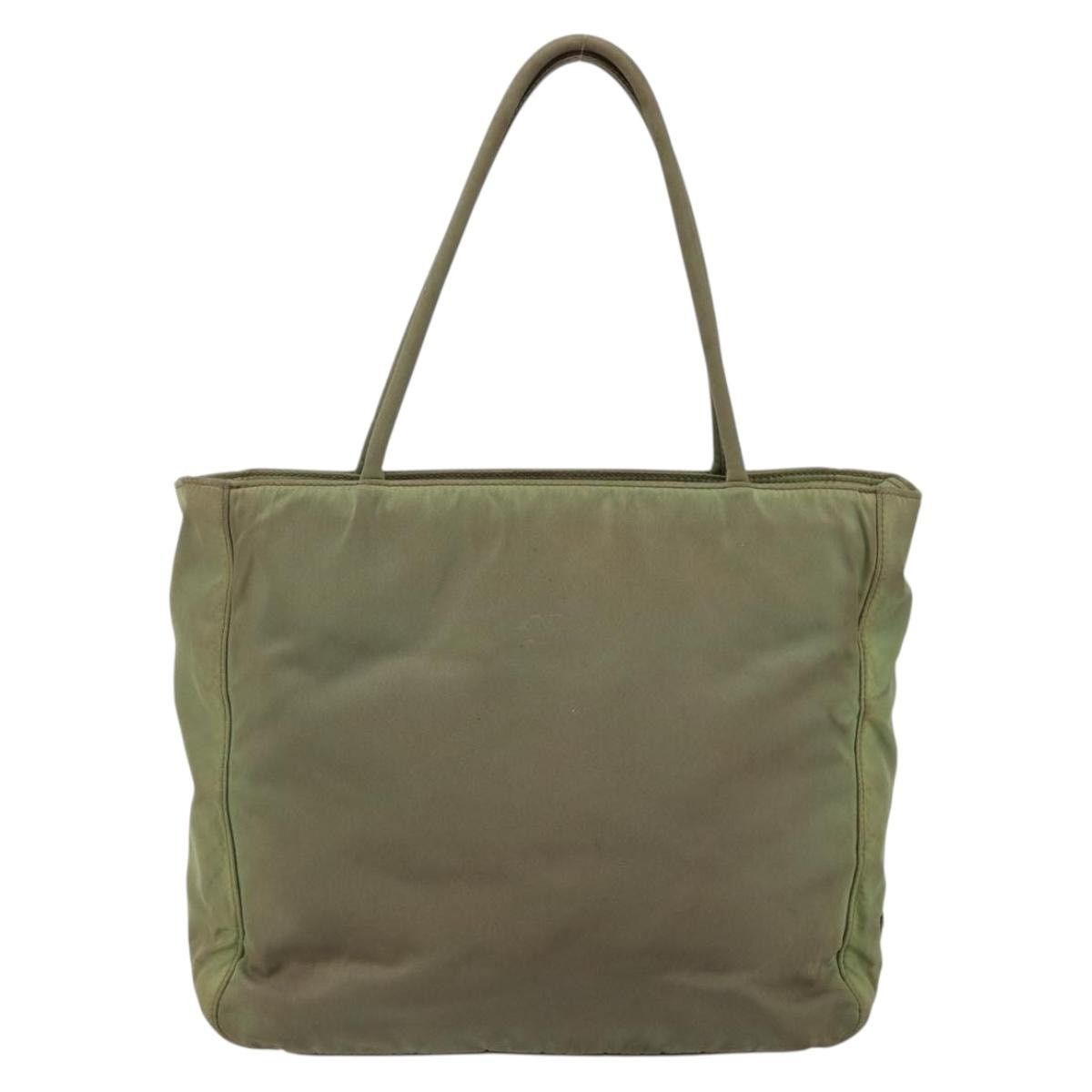 Prada PRADA Tote Bag Nylon Khaki Size ONE SIZE - 3 Thumbnail