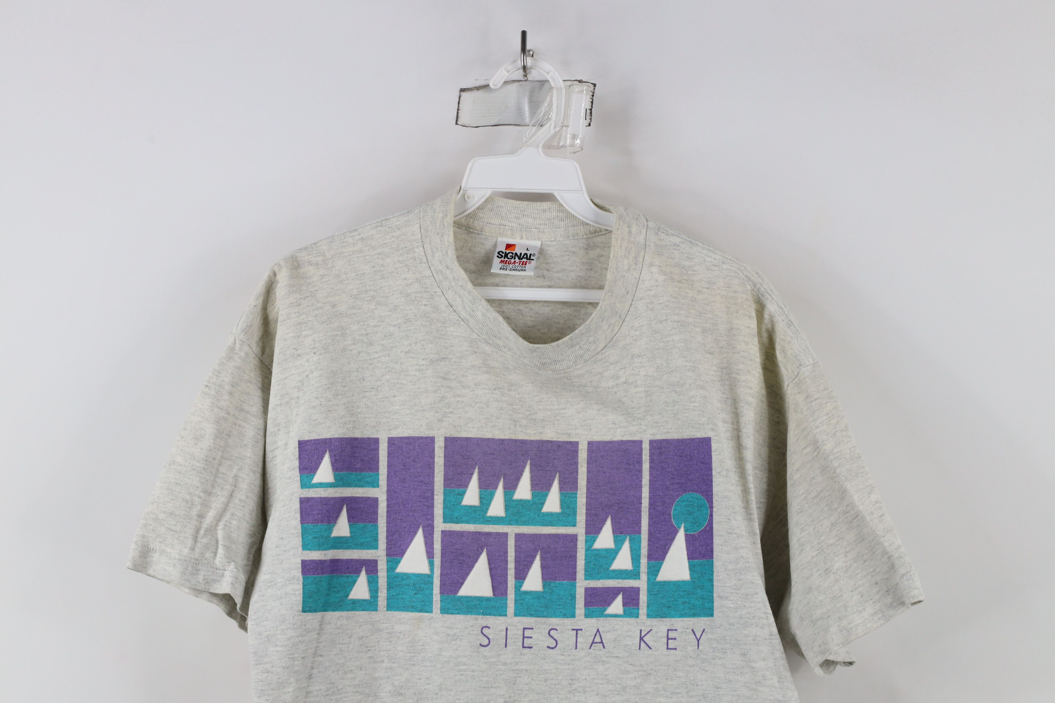 Vintage Vintage 90s Streetwear Sailing Siesta Key T-Shirt USA Size US L / EU 52-54 / 3 - 2 Thumbnail