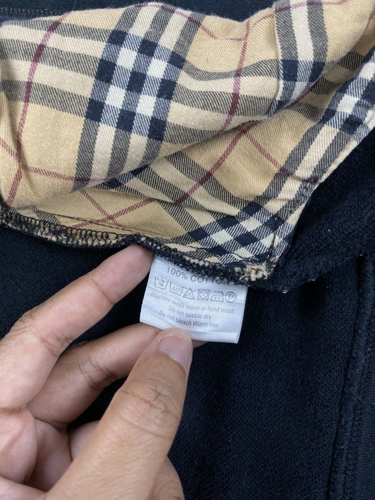Burberry × Japanese Brand × Vintage Vintage Burberry London Embroidery Logo Nova Check Jacket Size US M / EU 48-50 / 2 - 12 Thumbnail