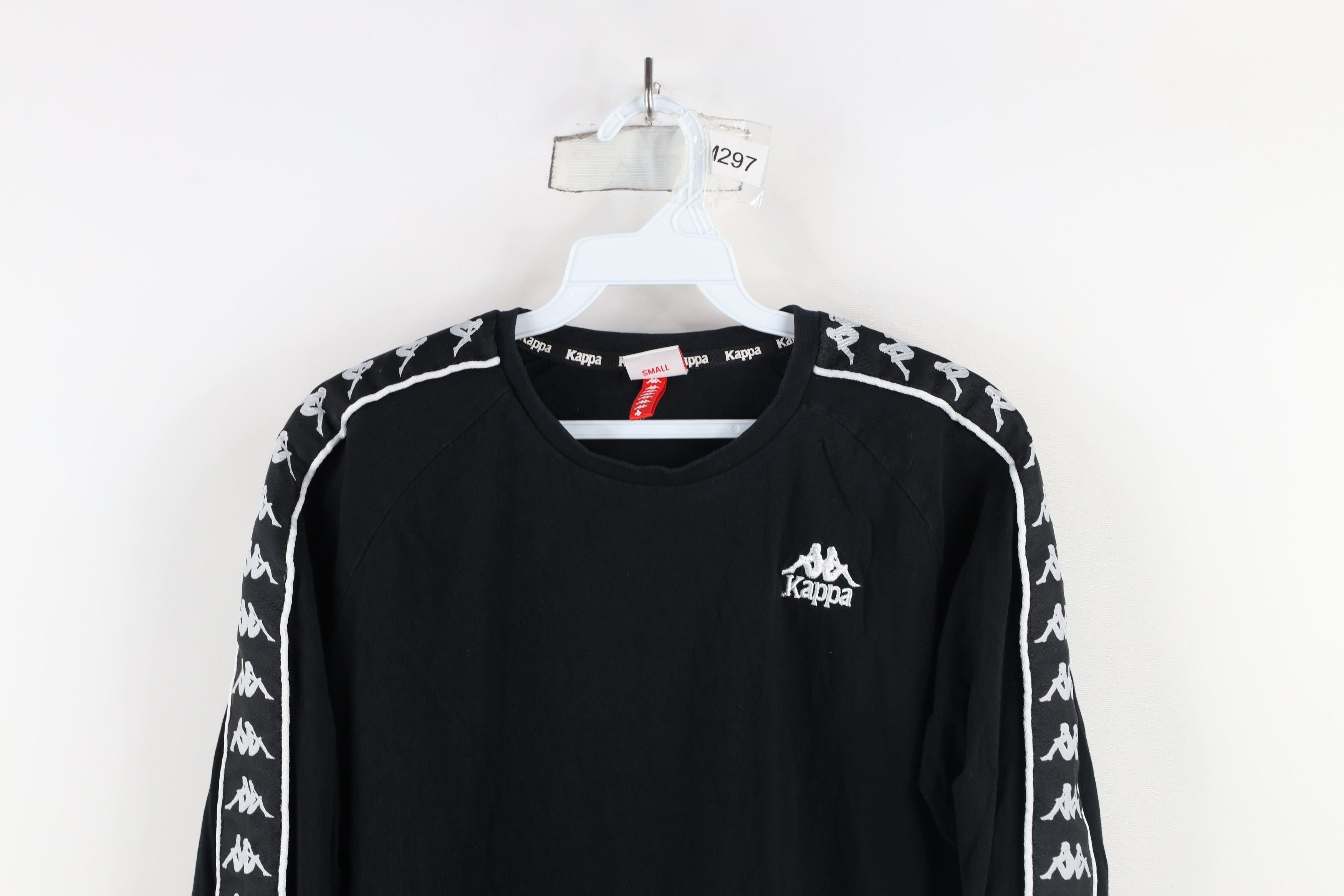 Kappa × Vintage Vintage Y2K Kappa Taped Logo Soccer Long Sleeve T-Shirt Size US S / EU 44-46 / 1 - 2 Thumbnail