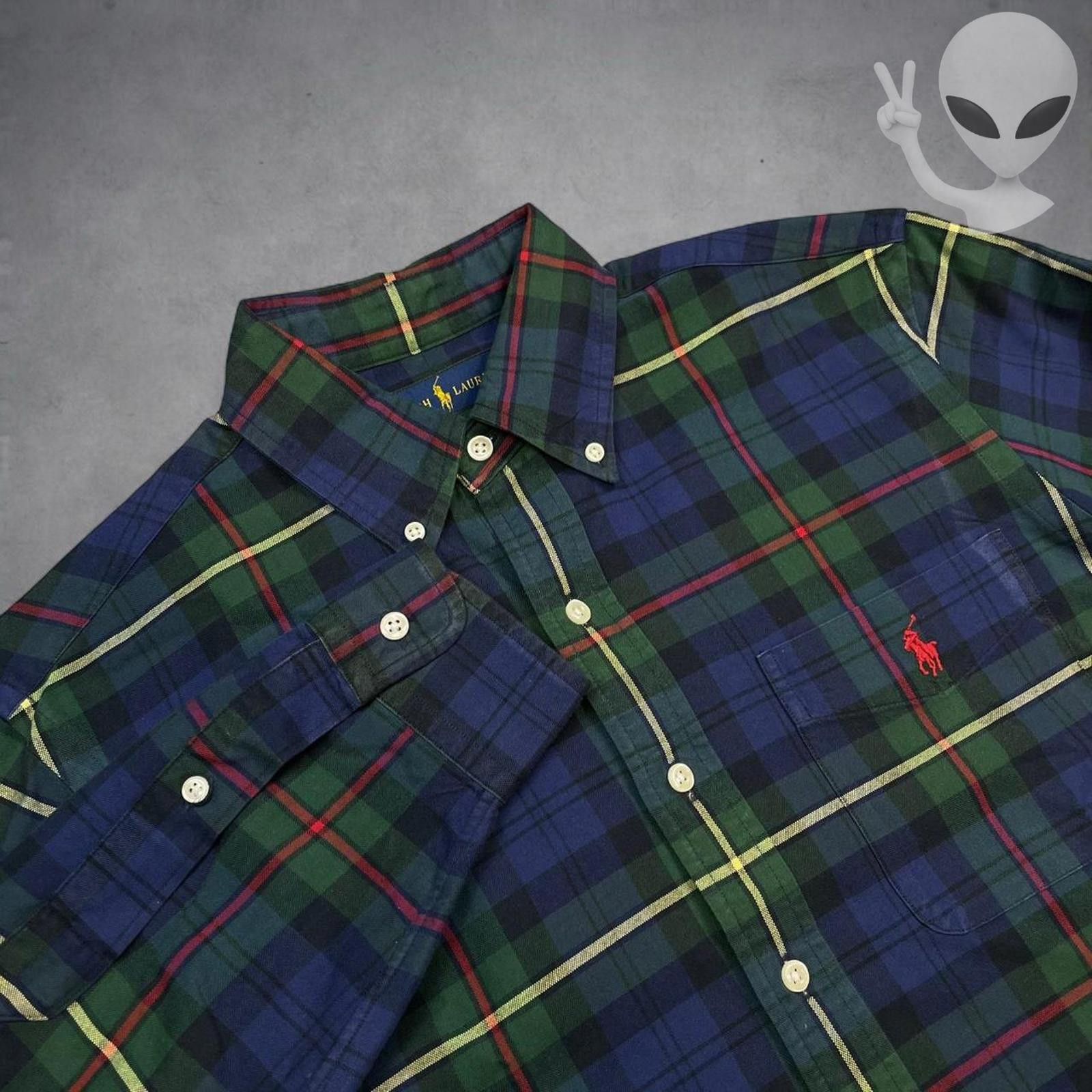 Polo Ralph Lauren Ralph Lauren Button Up Shirt Small Tartan Plaid Vintage Size US S / EU 44-46 / 1 - 4 Thumbnail