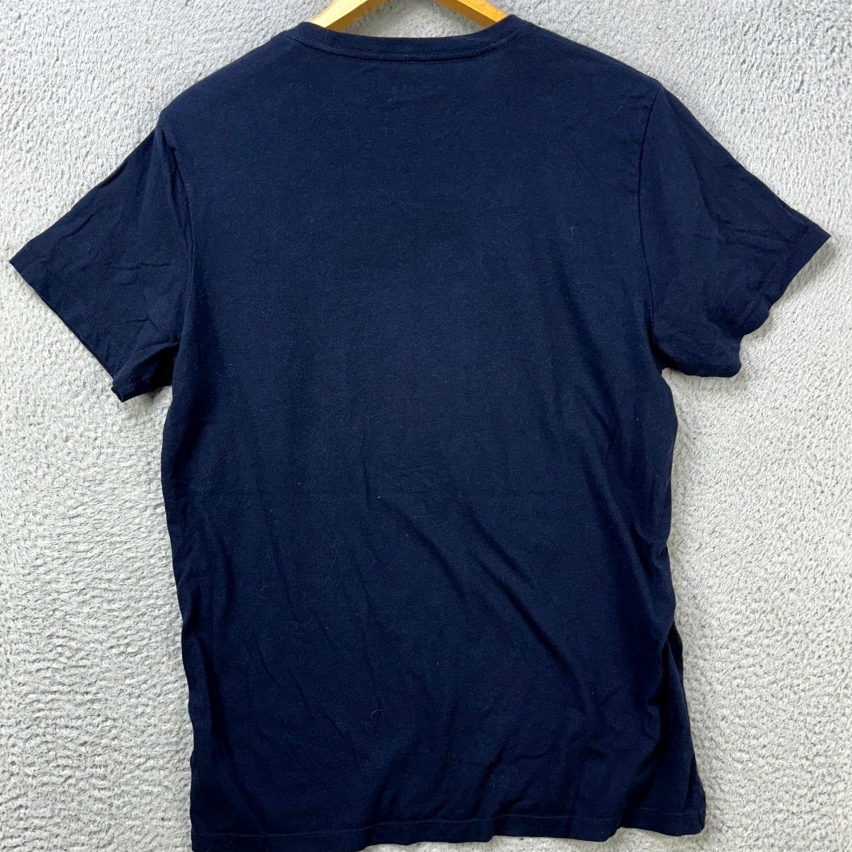 Old Navy VINTAGE Old Navy Disney T-Shirt Happy Hannukah Tee Unisex Large Navy Blue Mickey Mouse Size L / US 10 / IT 46 - 2 Thumbnail
