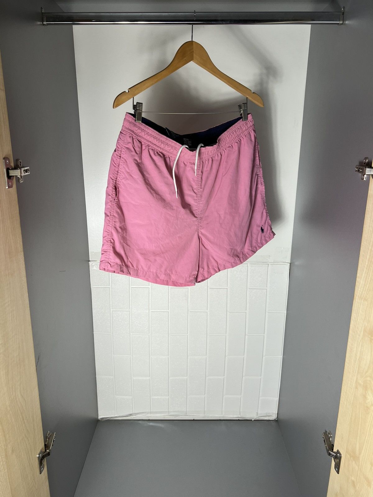 Polo Ralph Lauren VINTAGE POLO RALPH LAUREN RETRO NYLON DESIGNER SHORTS Y2K Size US 32 / EU 48 - 4 Thumbnail