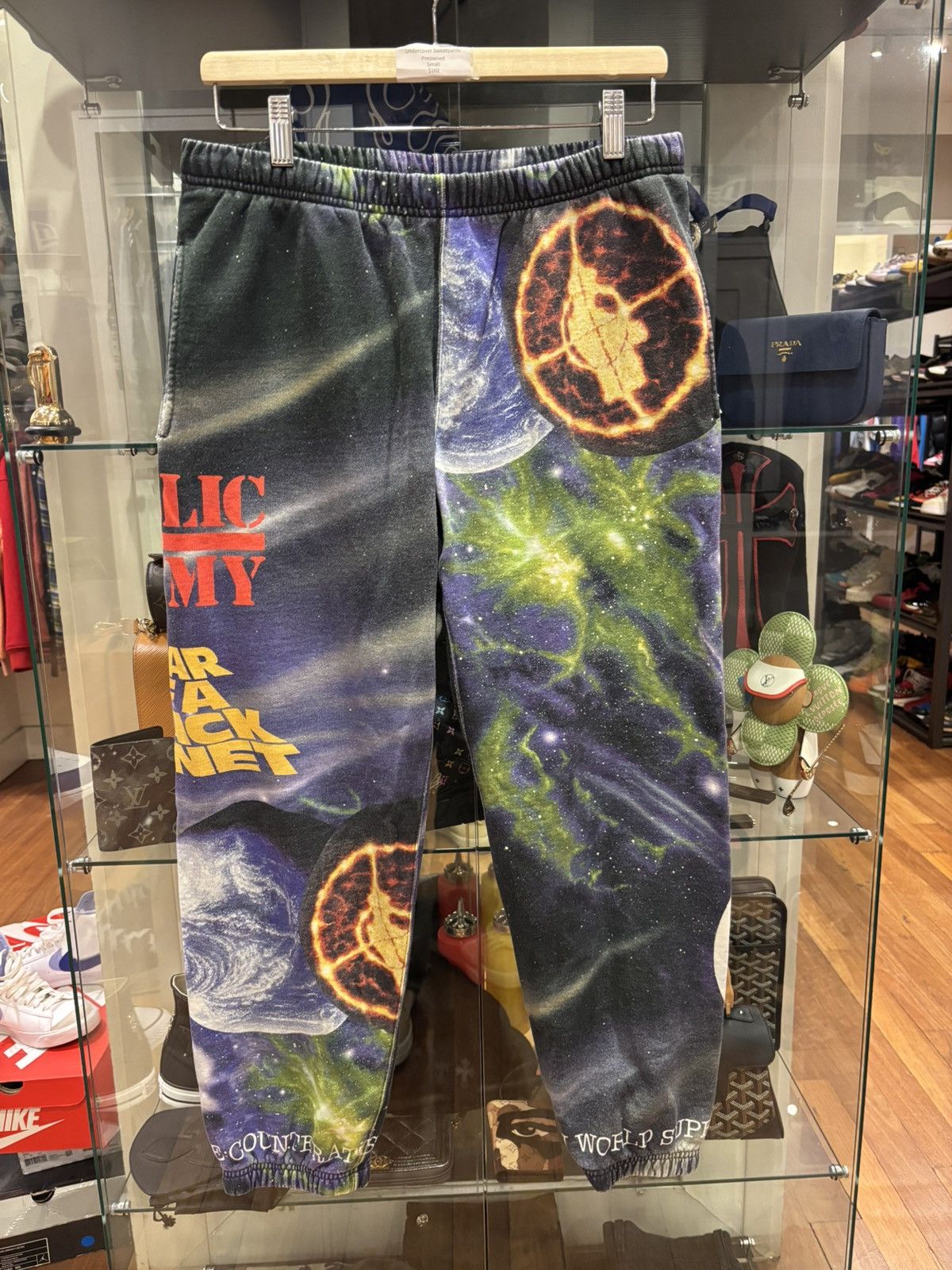 Public Enemy × Supreme × Undercover Supreme Undercover Public Enemy Sweatpants Size US 30 / EU 46 - 1 Thumbnail