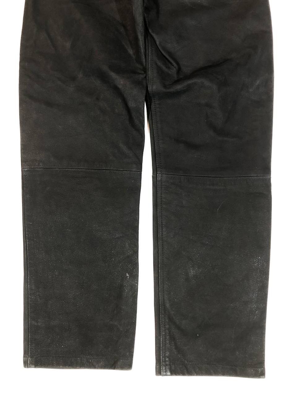 Leather × Vintage Off Set Vintage Leather Racing Moto Pants Size US 32 / EU 48 - 6 Thumbnail