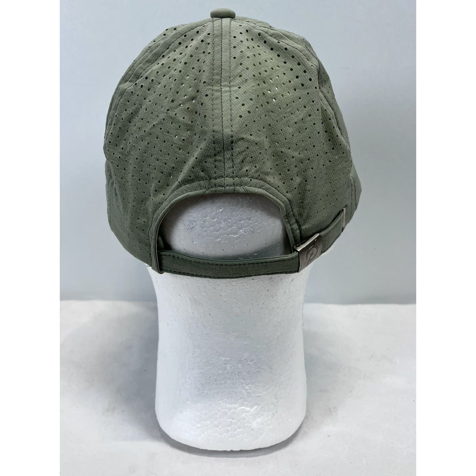 B Sides PELTON RUN Baseball Hat Cap Adjustable Perforated Sides Sage/Gray VGUC Men Adjustable One Size Green/Gray Hat Size ONE SIZE - 3 Thumbnail