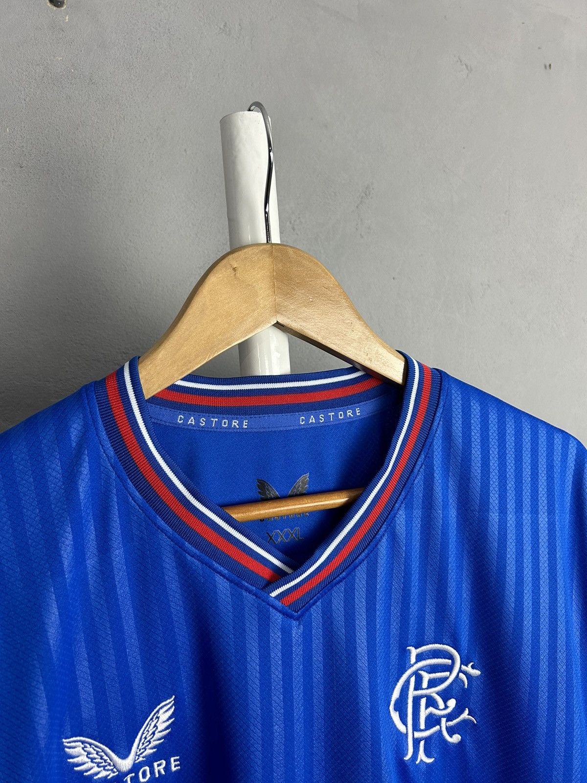 Castore RANGERS 2023 2024 HOME FOOTBALL SHIRT SOCCER JERSEY Size US XXL / EU 58 / 5 - 7 Thumbnail