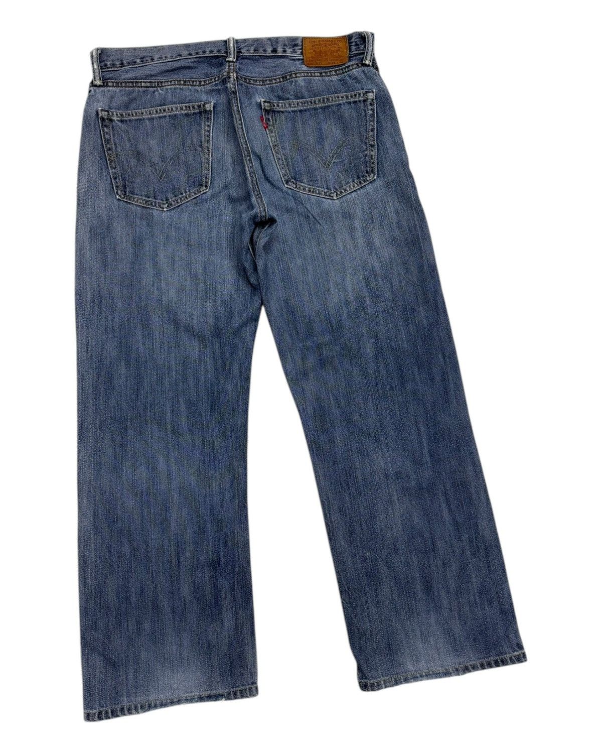 Hysteric Glamour VINTAGE LEVIS 505 SELVEDGE JEANS BAGGY DISTRESSED DENIM Size US 35 - 6 Thumbnail
