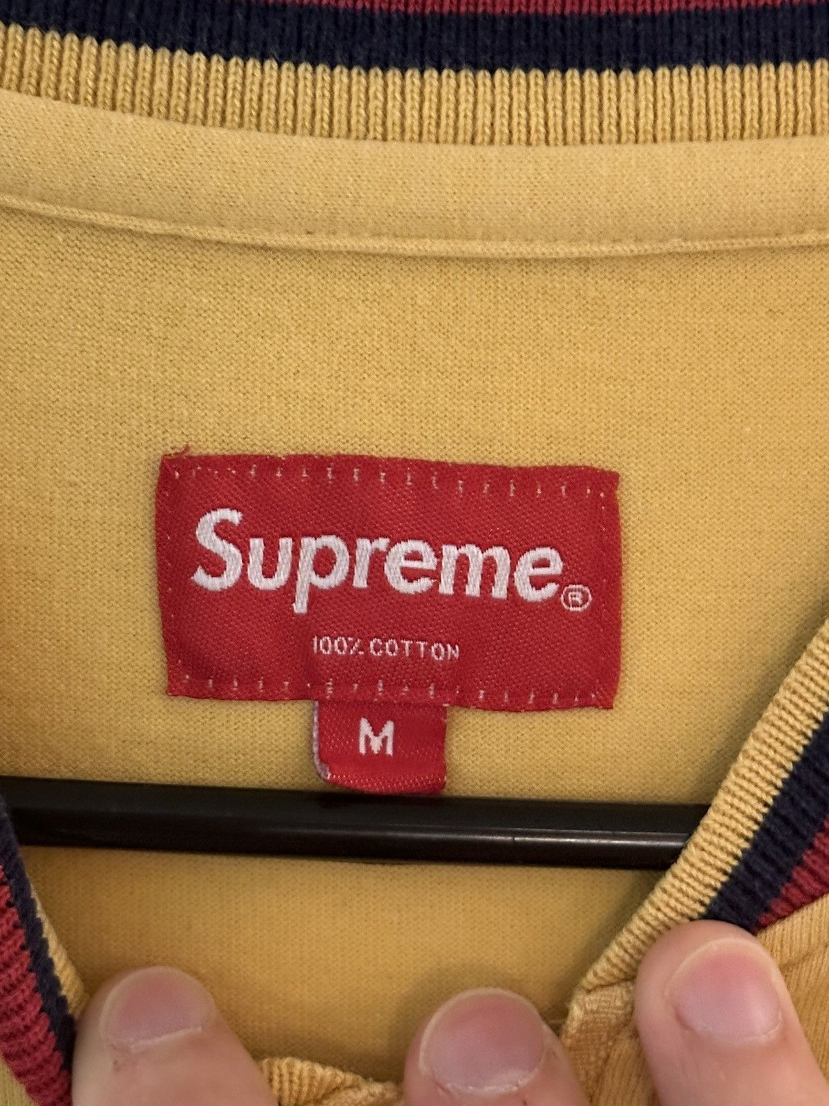 Supreme Supreme Half Zip S/S Baseball Top Size US M / EU 48-50 / 2 - 5 Thumbnail