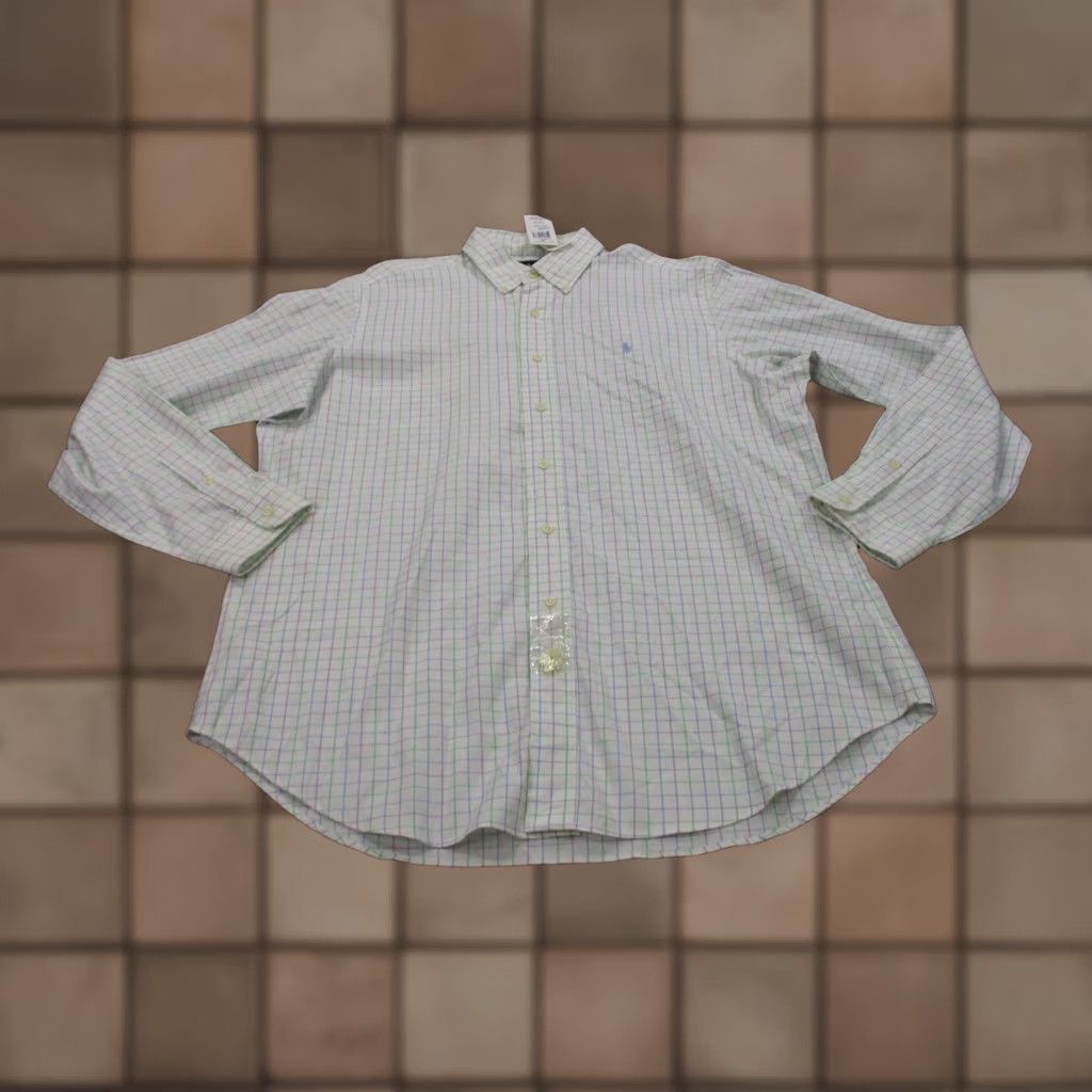 Ralph Lauren Ralph Lauren Shirt Mens L Colorful Plaid Classic Pony Golf Business Preppy NEW Size US L / EU 52-54 / 3 - 1 Thumbnail