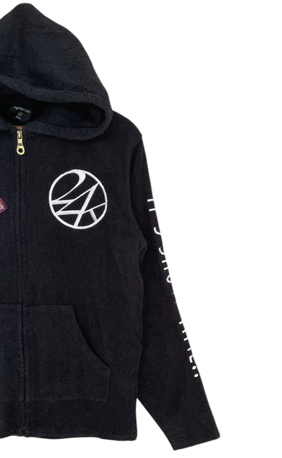 Japanese Brand × Vintage Vintage Japanese Brand 24 karats Hoodie Jacket 2000s Size US S / EU 44-46 / 1 - 6 Thumbnail