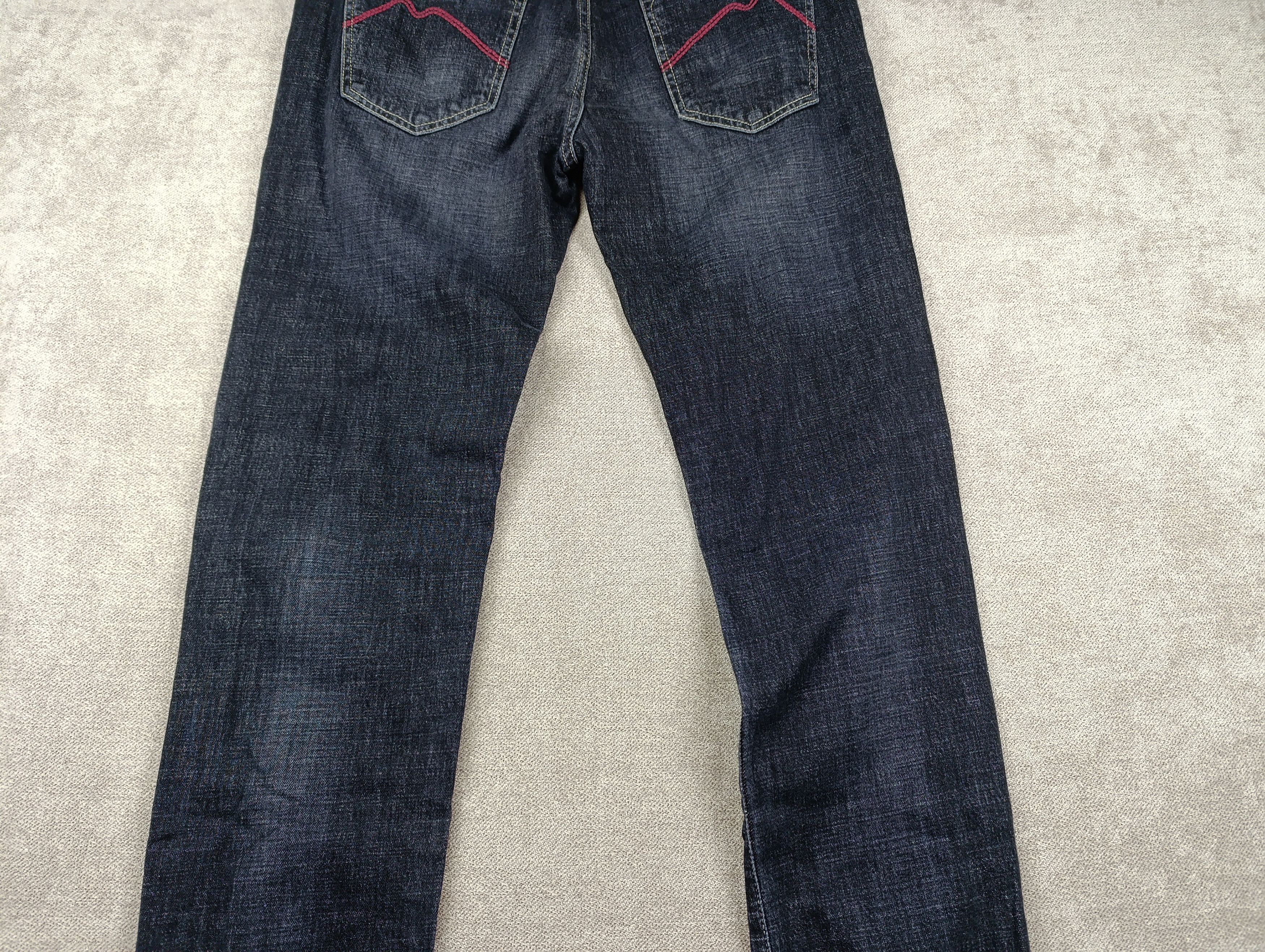 E. Marinella E.MARINELLA JEANS MILANO BUTTON FLY SLIM FIT FOR 100 YEARS Size US 37 - 3 Thumbnail