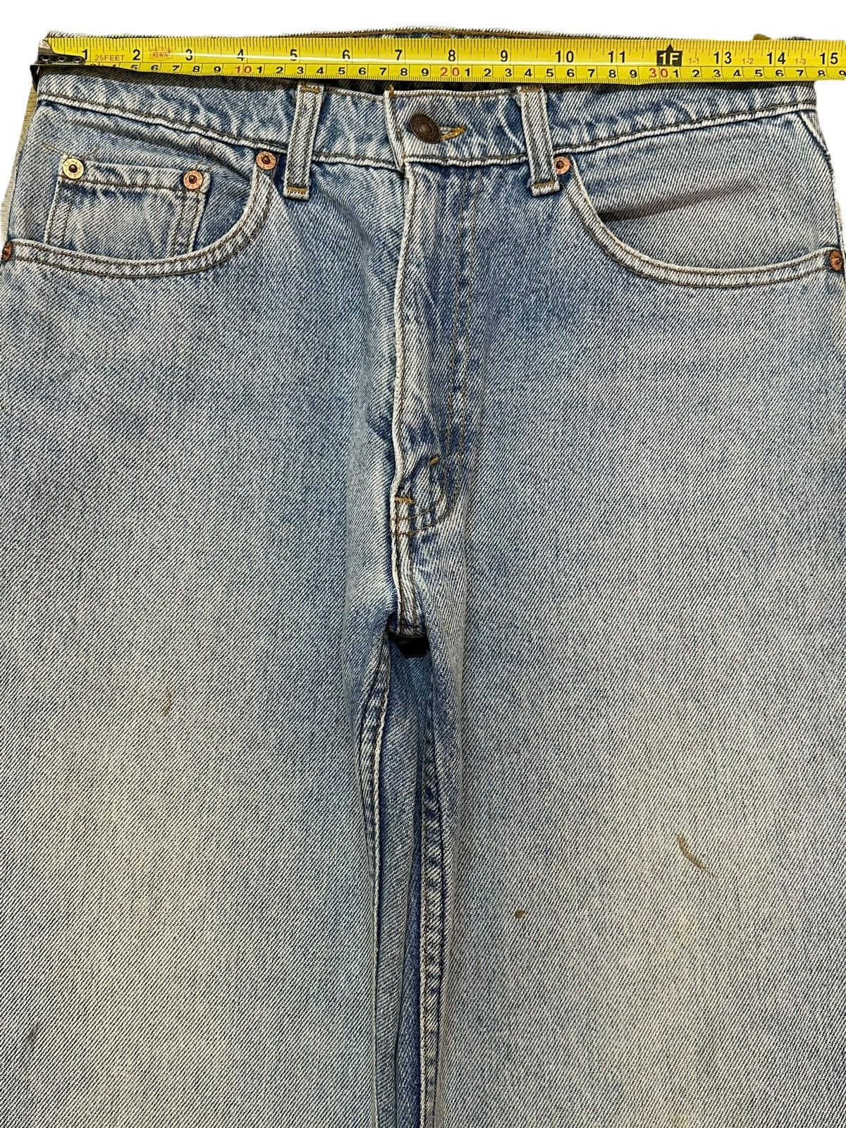 Levi's Vintage 90s Levis 515 Blue Faded Wash Distress Style Jeans Size US 29 - 12 Thumbnail