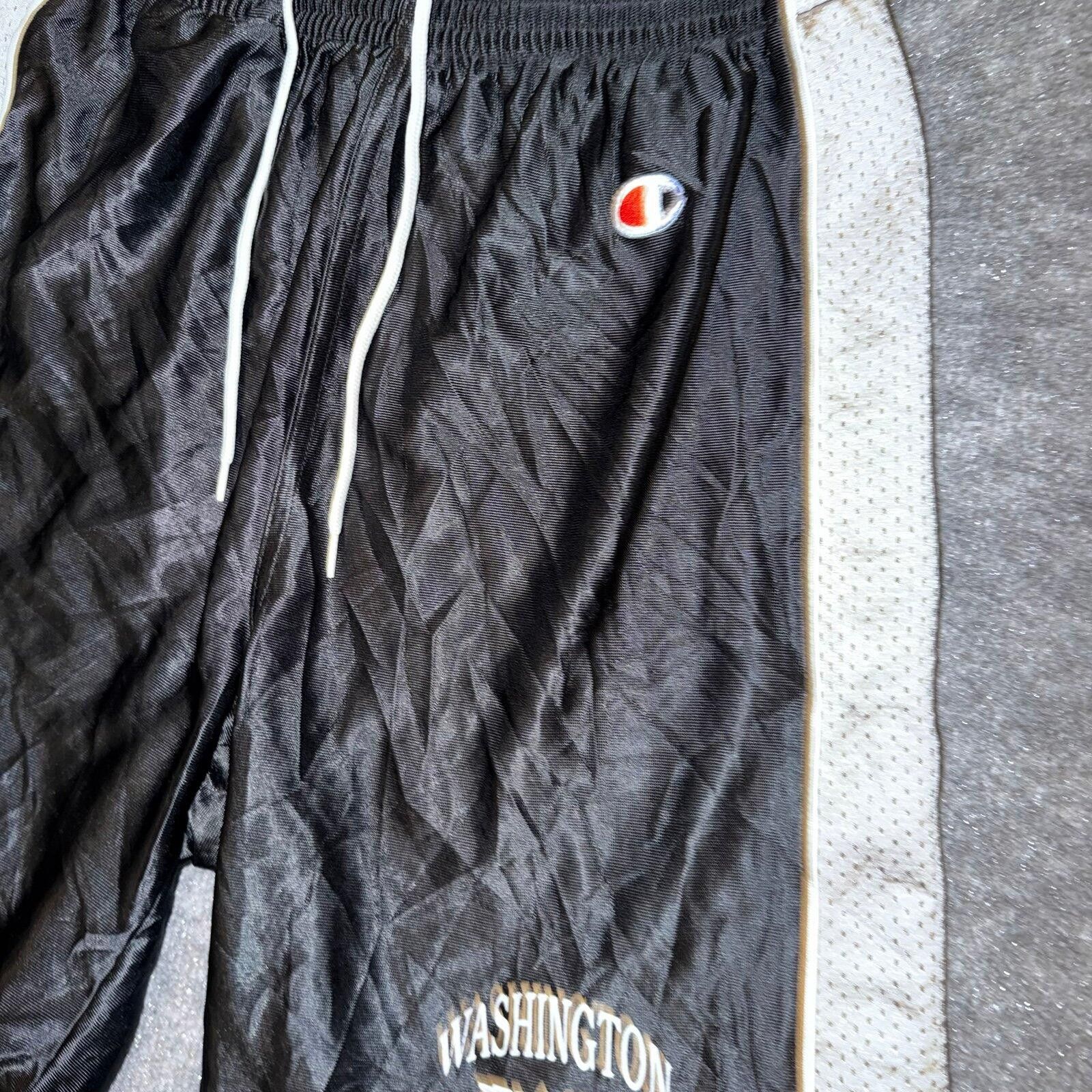 Champion Champion Athletic Club Dazzle Hoop Shorts Baggy Mens MD Vtg Size US 32 / EU 48 - 2 Thumbnail