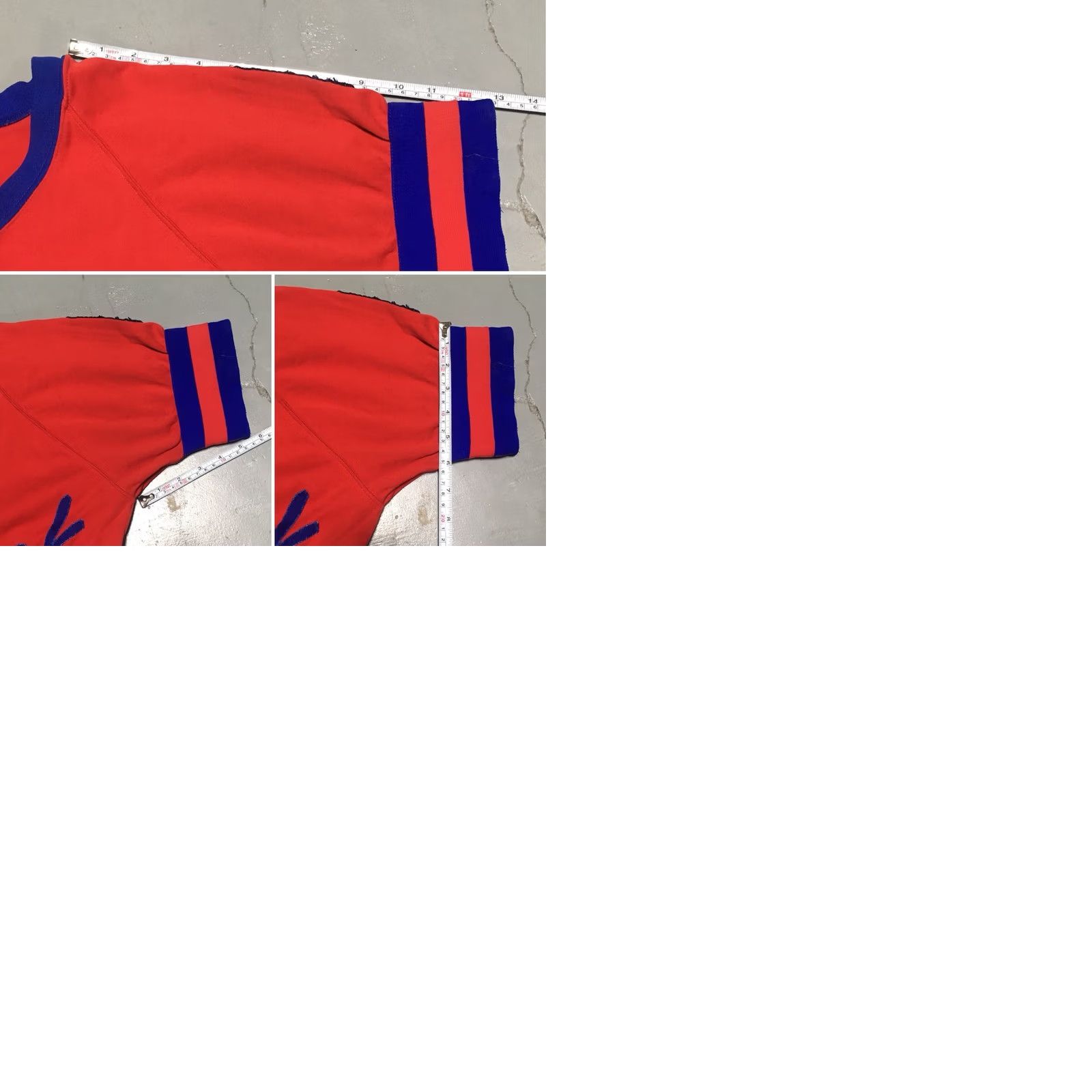 Clarks VINTAGE HARV-AL American Legion Baseball Shirt Jersey 40 Red Short Sleeve V Neck Mens Size US L / EU 52-54 / 3 - 9 Thumbnail